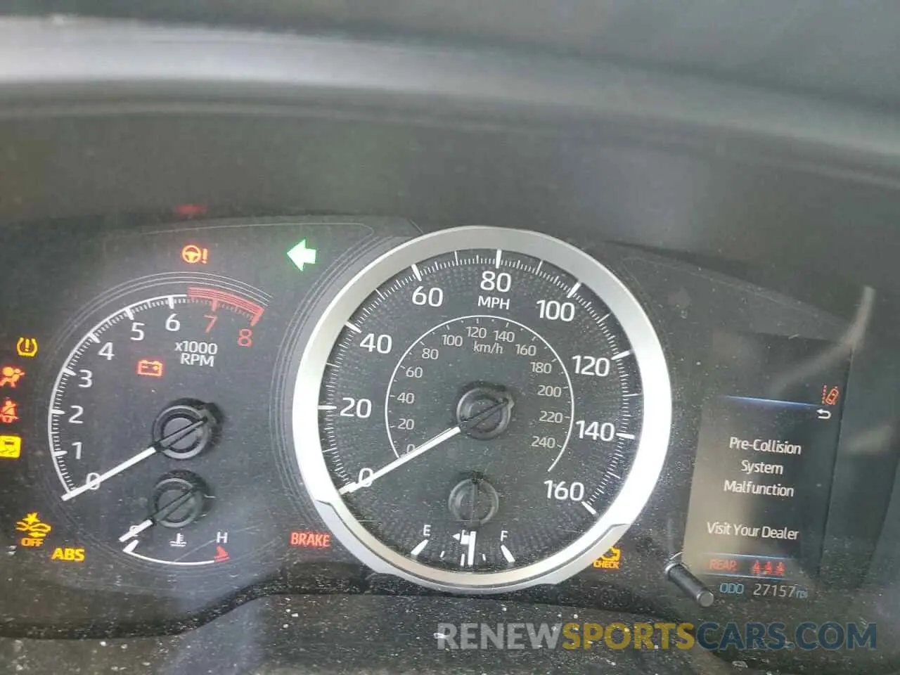 9 fotografías del automóvil dañado 5YFEPMAE4MP267852 TOYOTA COROLLA 2021