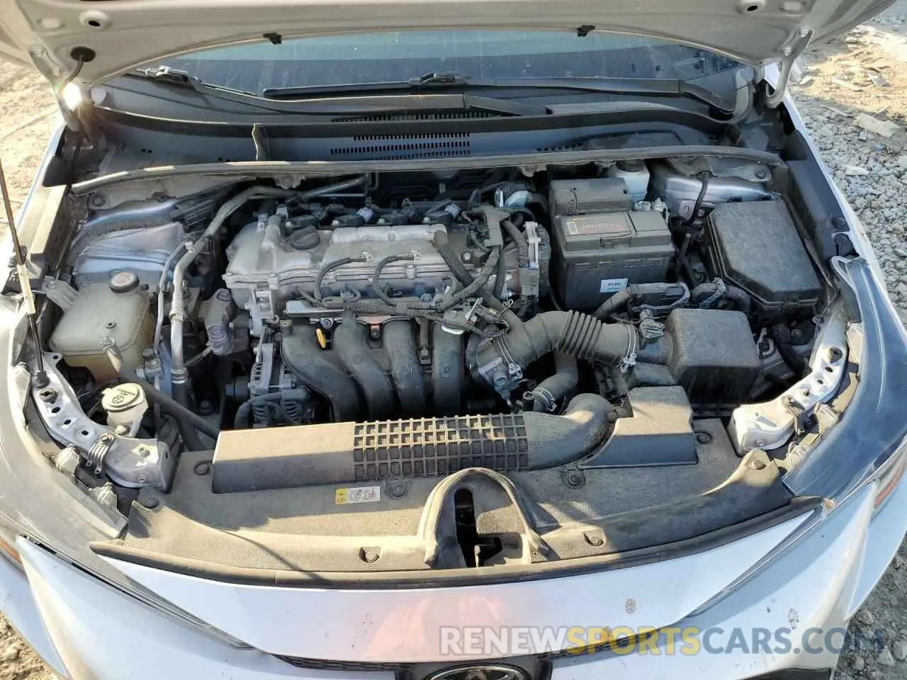 11 fotografías del automóvil dañado 5YFEPMAE5MP149714 TOYOTA COROLLA 2021