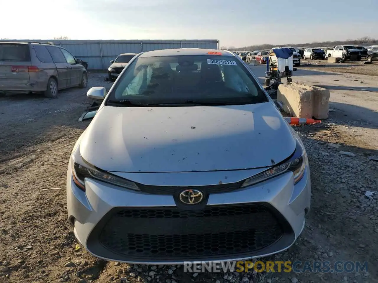 5 fotografías del automóvil dañado 5YFEPMAE5MP149714 TOYOTA COROLLA 2021