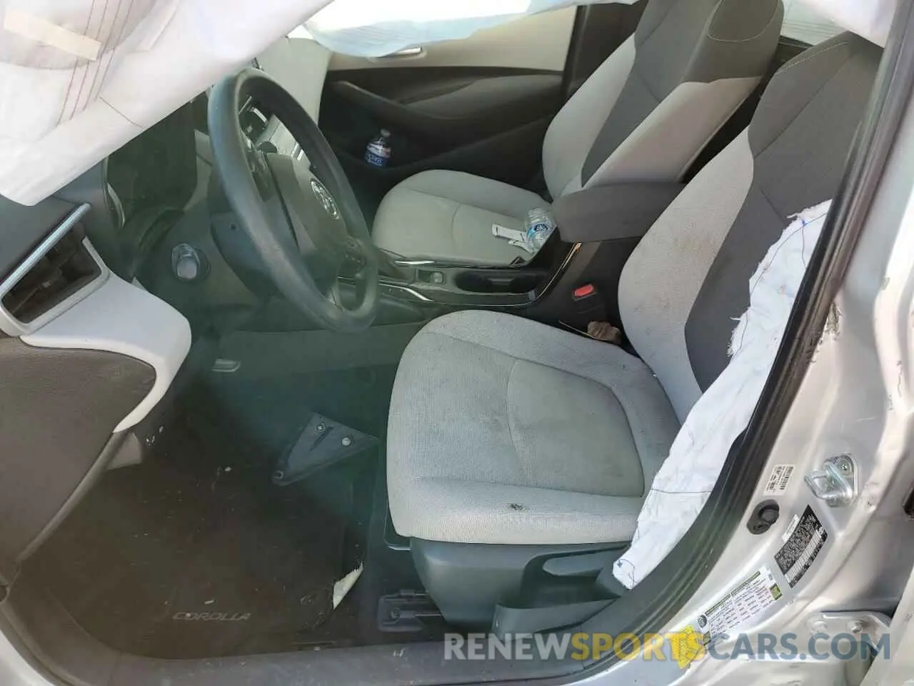 7 fotografías del automóvil dañado 5YFEPMAE5MP149714 TOYOTA COROLLA 2021