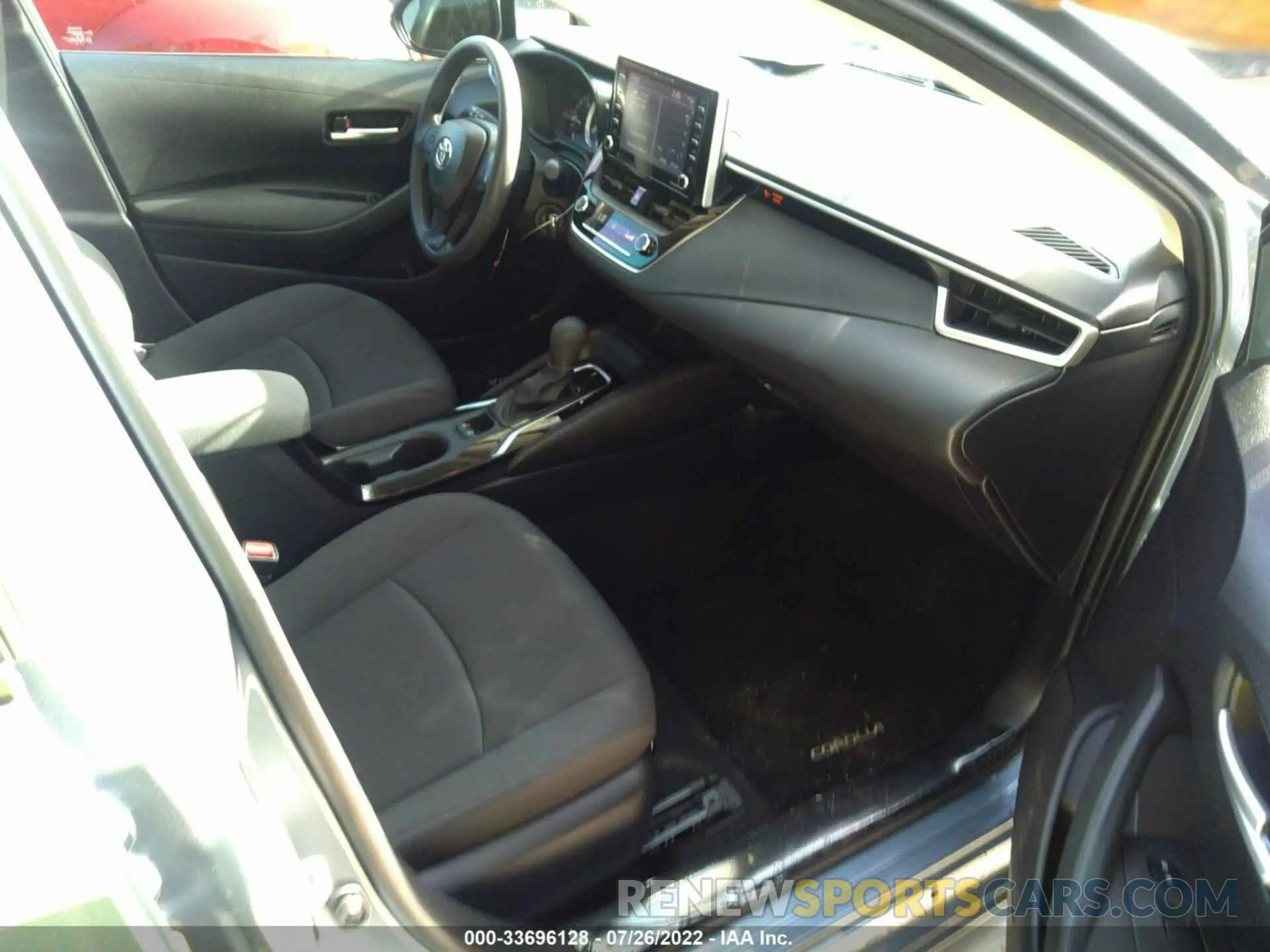 5 fotografías del automóvil dañado 5YFEPMAE5MP152449 TOYOTA COROLLA 2021