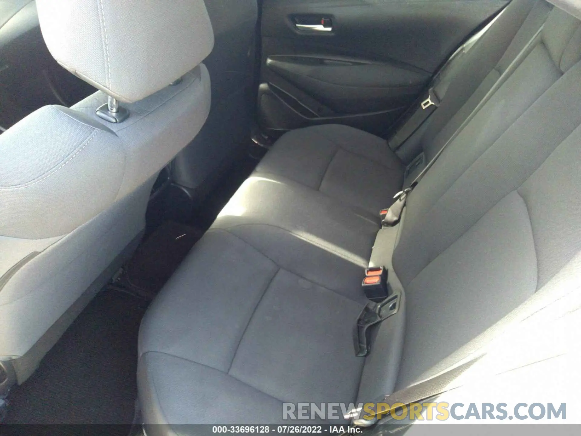 8 fotografías del automóvil dañado 5YFEPMAE5MP152449 TOYOTA COROLLA 2021
