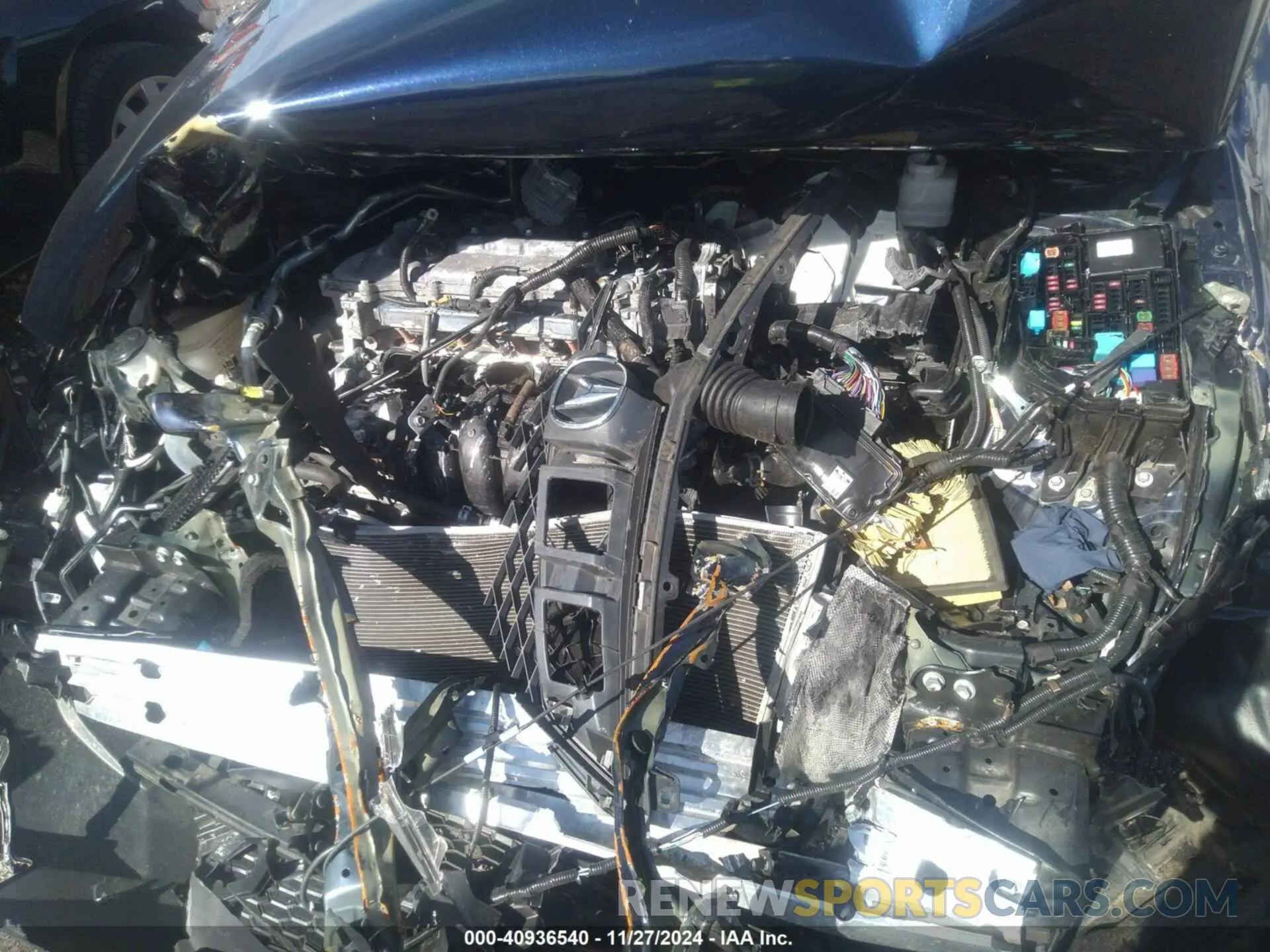 10 fotografías del automóvil dañado 5YFEPMAE5MP155898 TOYOTA COROLLA 2021