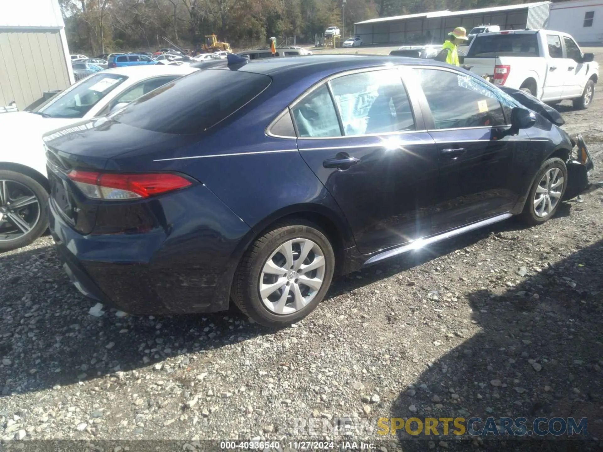 4 fotografías del automóvil dañado 5YFEPMAE5MP155898 TOYOTA COROLLA 2021