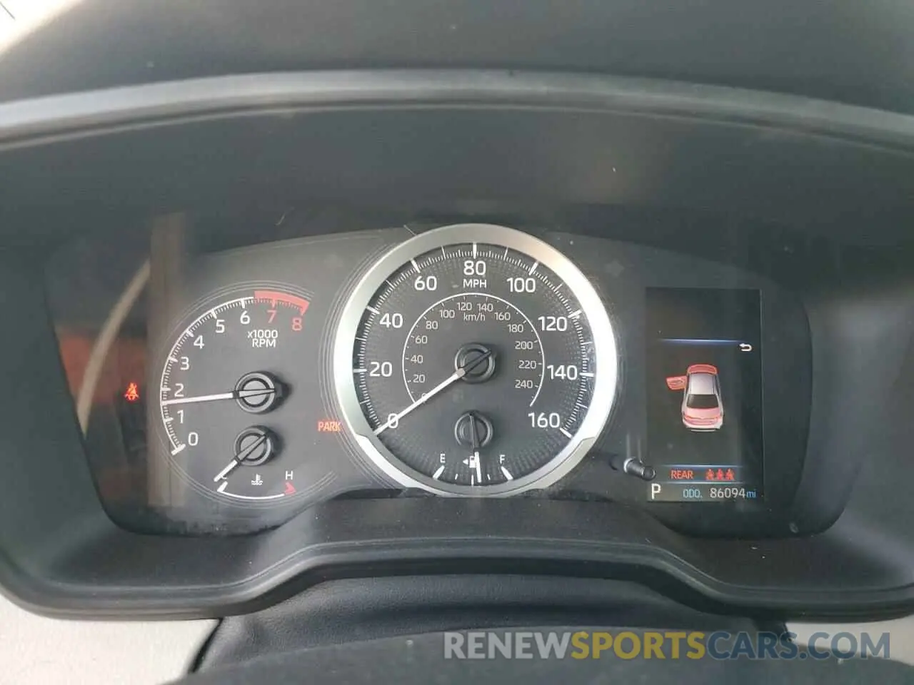 9 fotografías del automóvil dañado 5YFEPMAE5MP161300 TOYOTA COROLLA 2021