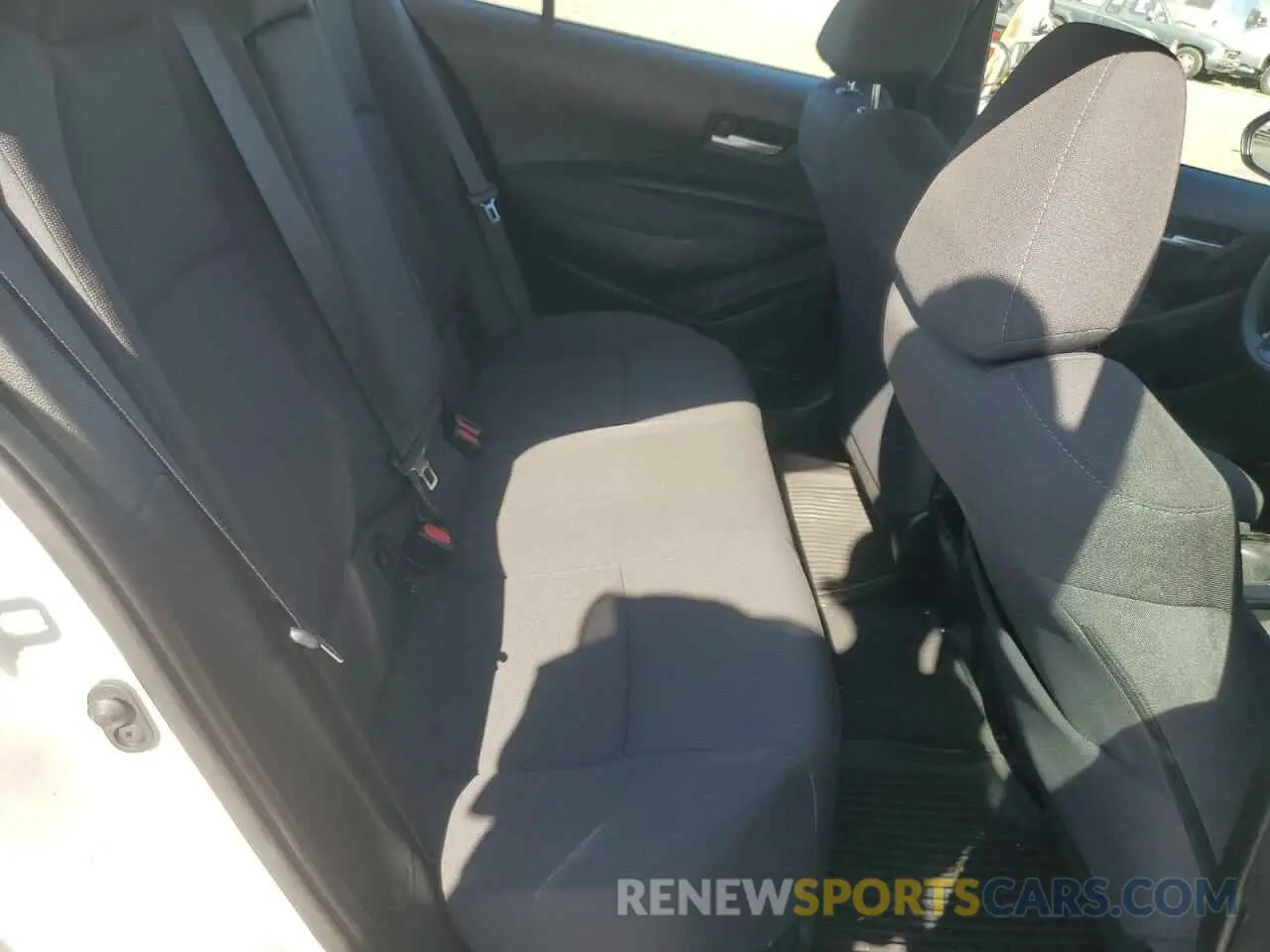 10 fotografías del automóvil dañado 5YFEPMAE5MP165492 TOYOTA COROLLA 2021