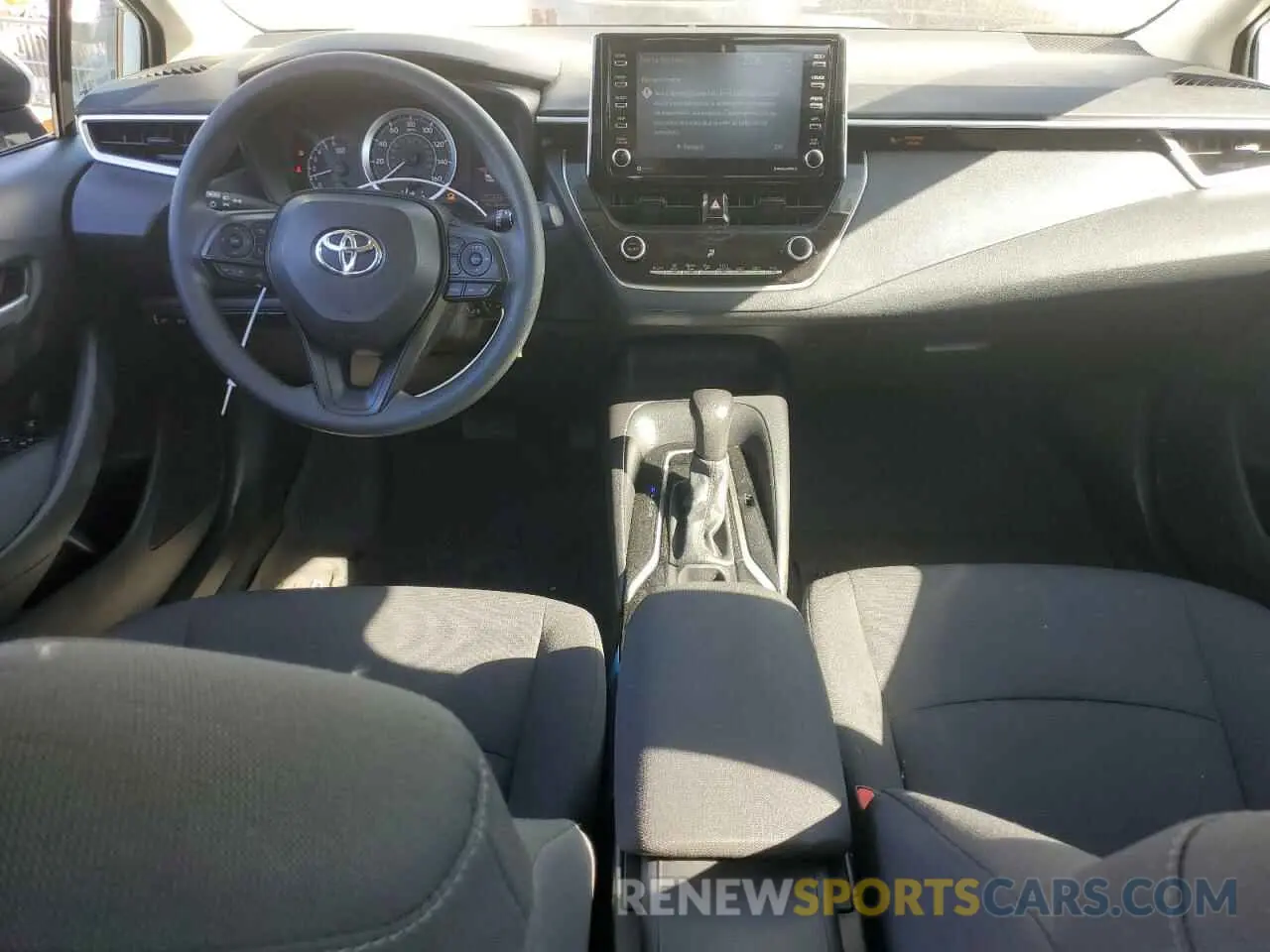 8 fotografías del automóvil dañado 5YFEPMAE5MP165492 TOYOTA COROLLA 2021
