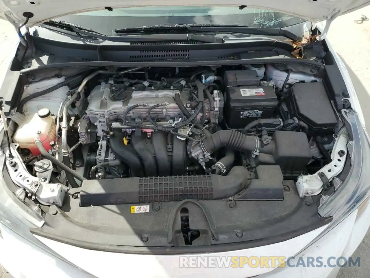 11 fotografías del automóvil dañado 5YFEPMAE5MP169851 TOYOTA COROLLA 2021