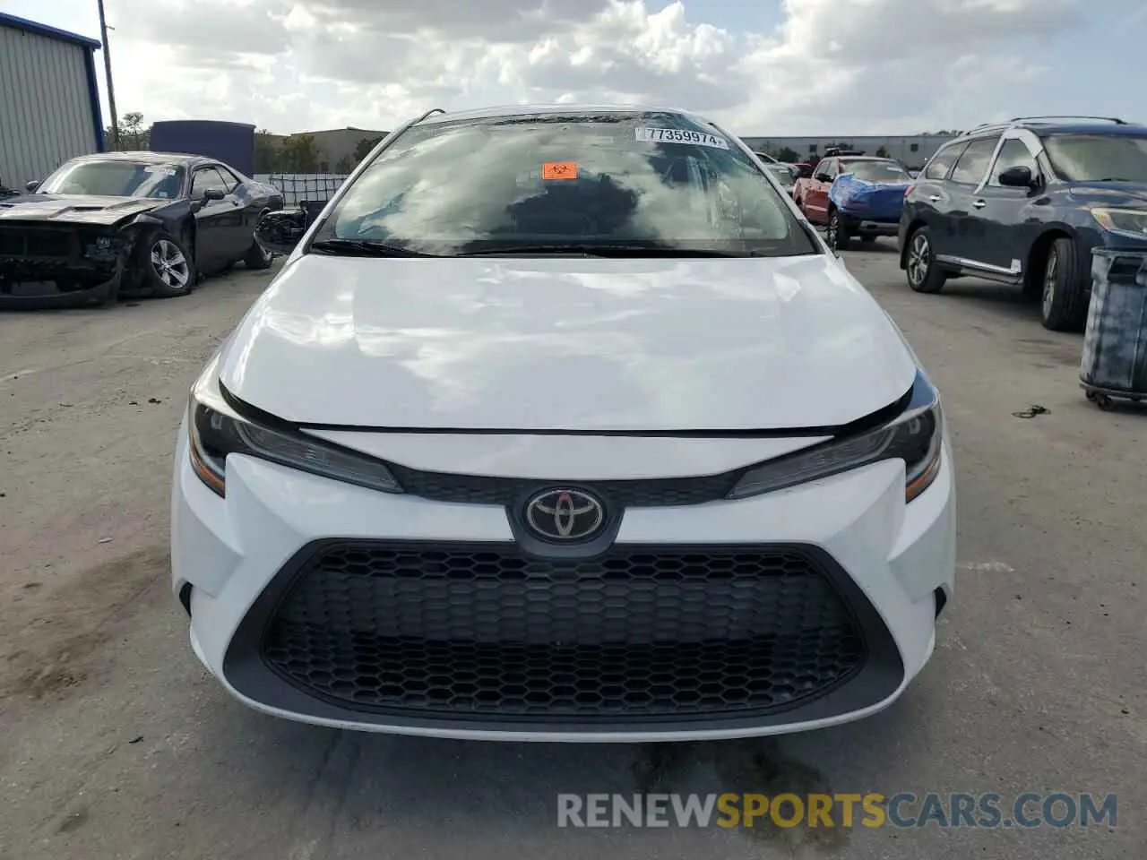 5 fotografías del automóvil dañado 5YFEPMAE5MP169851 TOYOTA COROLLA 2021