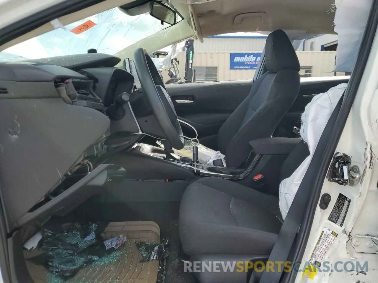 7 fotografías del automóvil dañado 5YFEPMAE5MP169851 TOYOTA COROLLA 2021