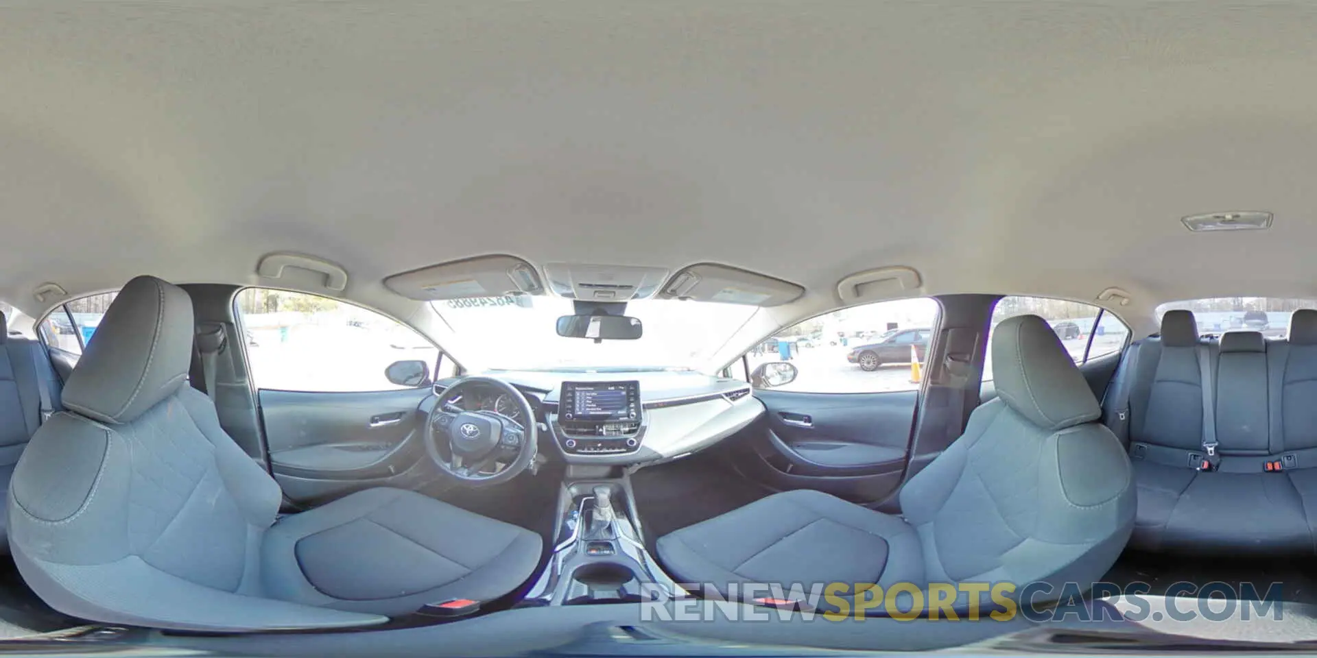 13 fotografías del automóvil dañado 5YFEPMAE5MP173804 TOYOTA COROLLA 2021