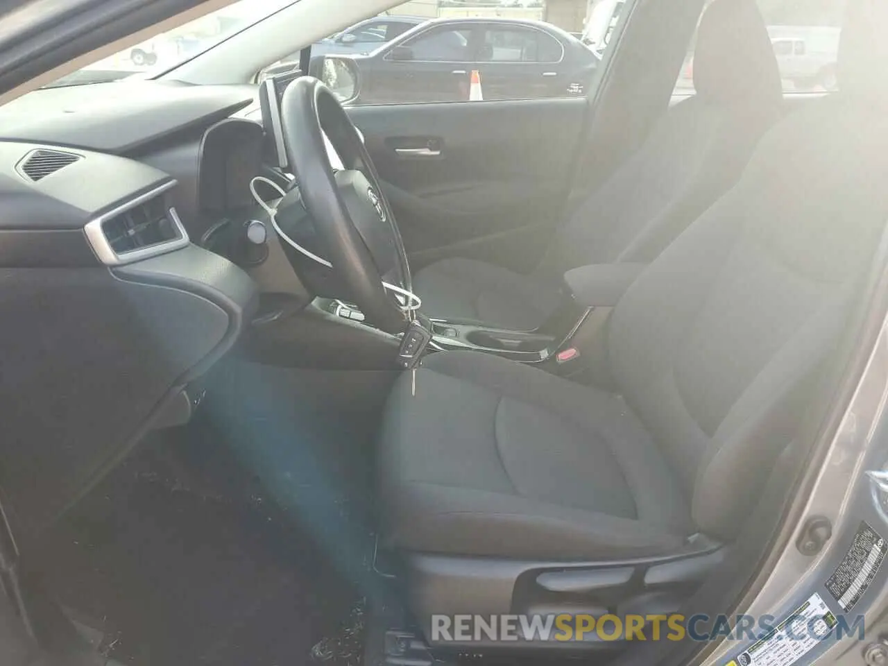 7 fotografías del automóvil dañado 5YFEPMAE5MP173804 TOYOTA COROLLA 2021