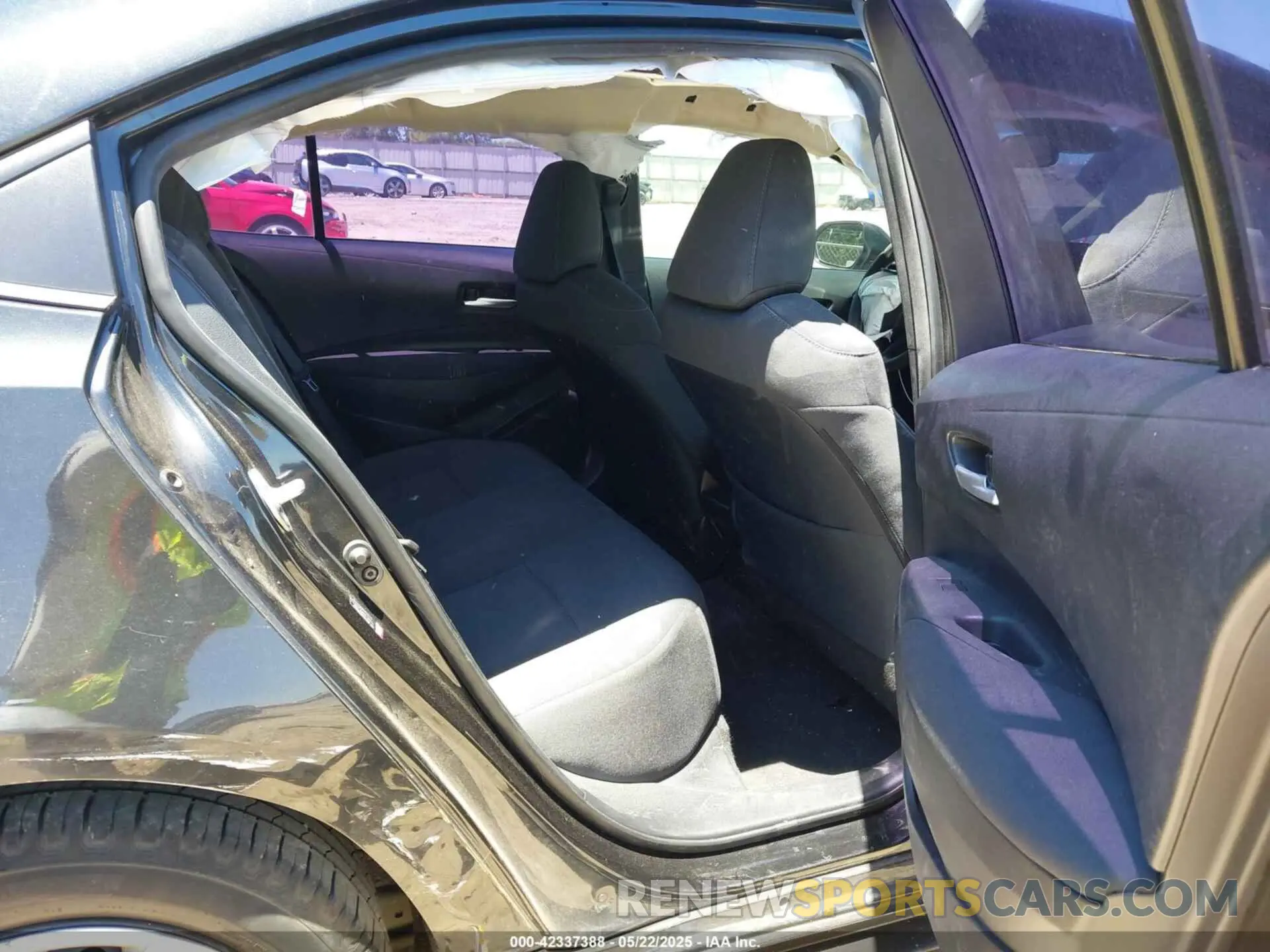8 fotografías del automóvil dañado 5YFEPMAE5MP174063 TOYOTA COROLLA 2021