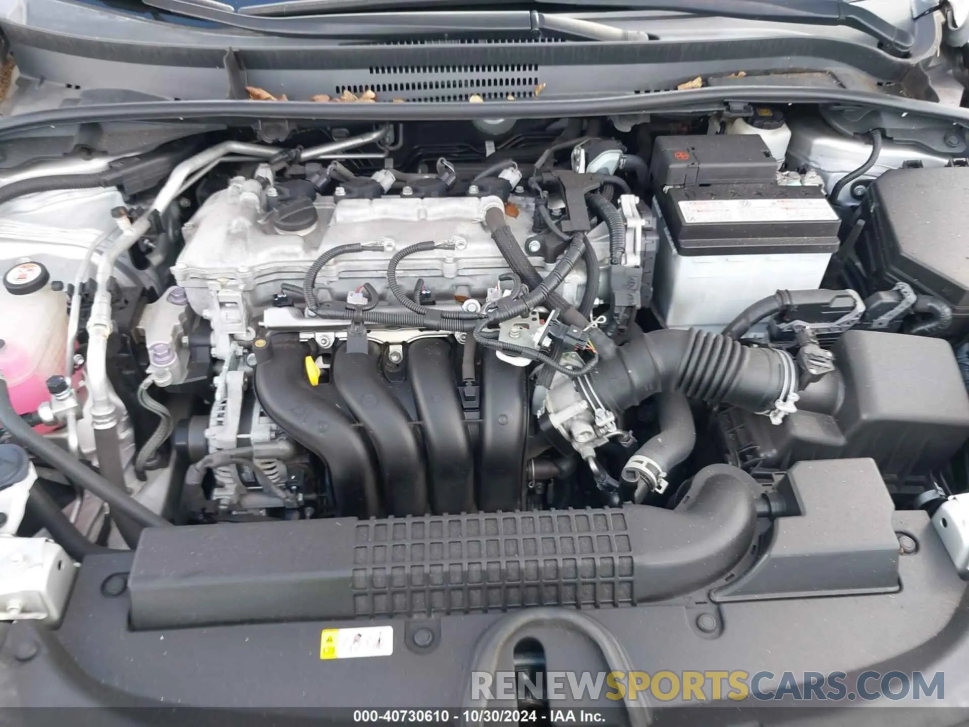 10 fotografías del automóvil dañado 5YFEPMAE5MP174239 TOYOTA COROLLA 2021