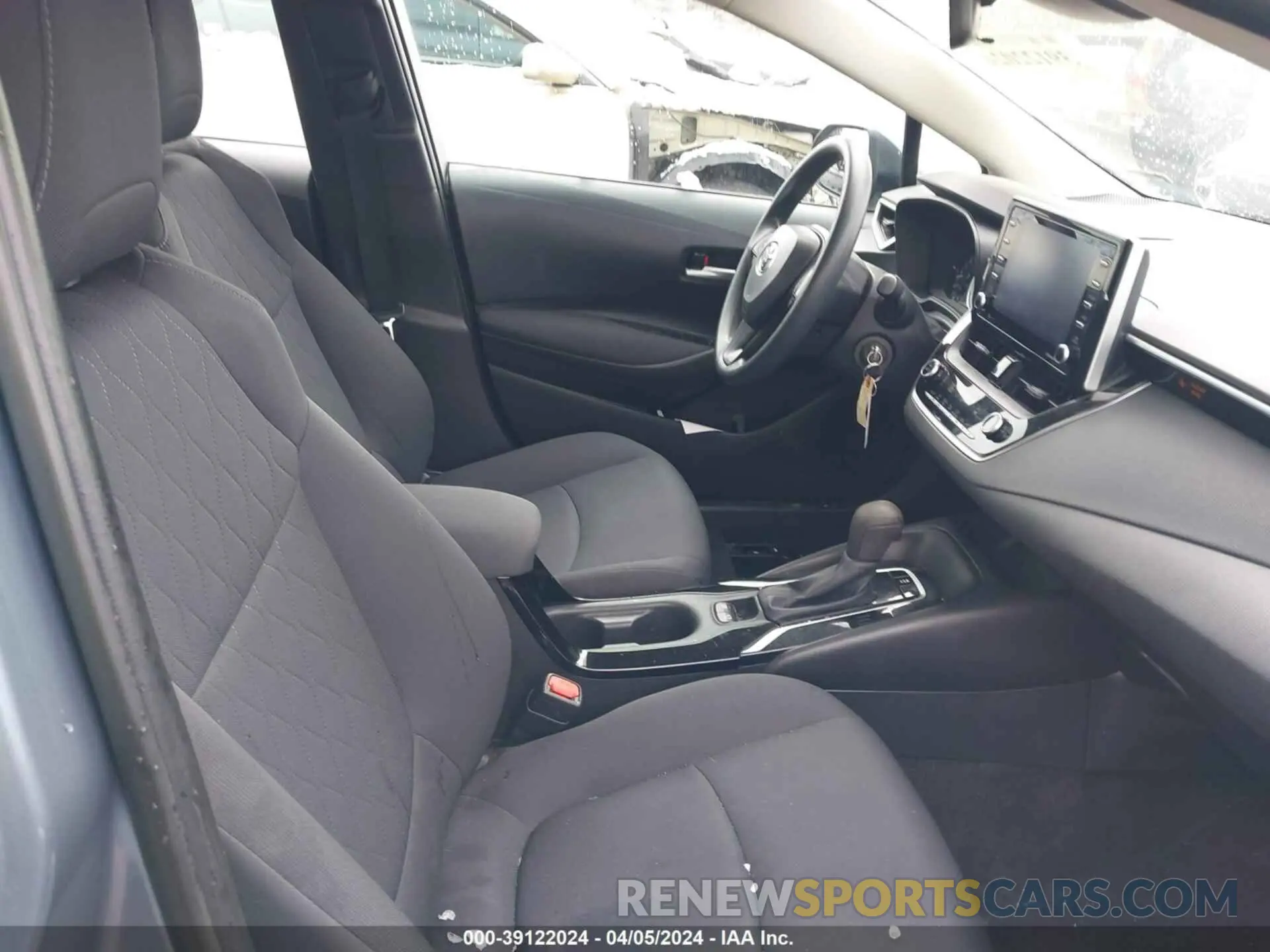 5 fotografías del automóvil dañado 5YFEPMAE5MP181059 TOYOTA COROLLA 2021