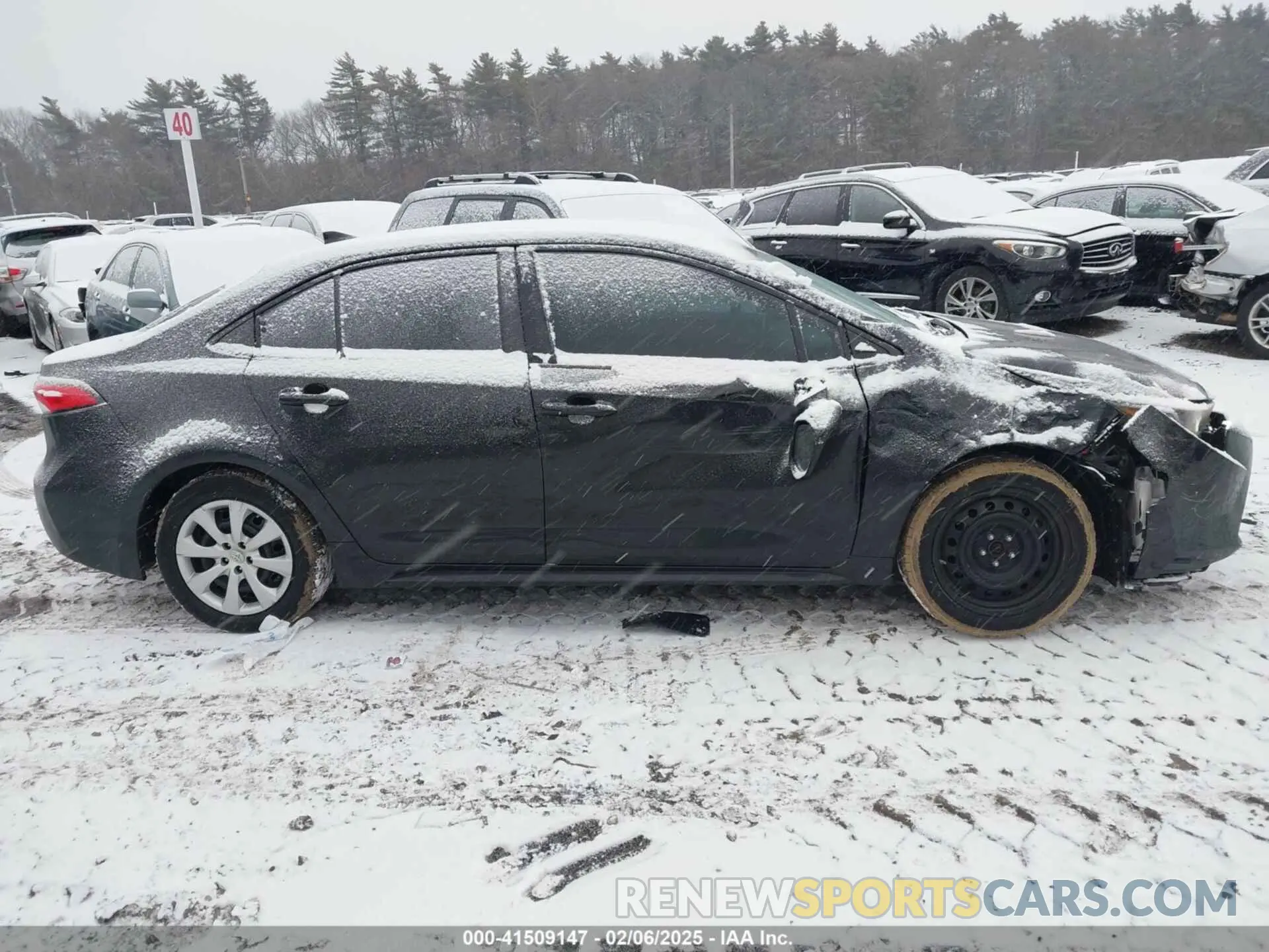 13 fotografías del automóvil dañado 5YFEPMAE5MP189551 TOYOTA COROLLA 2021