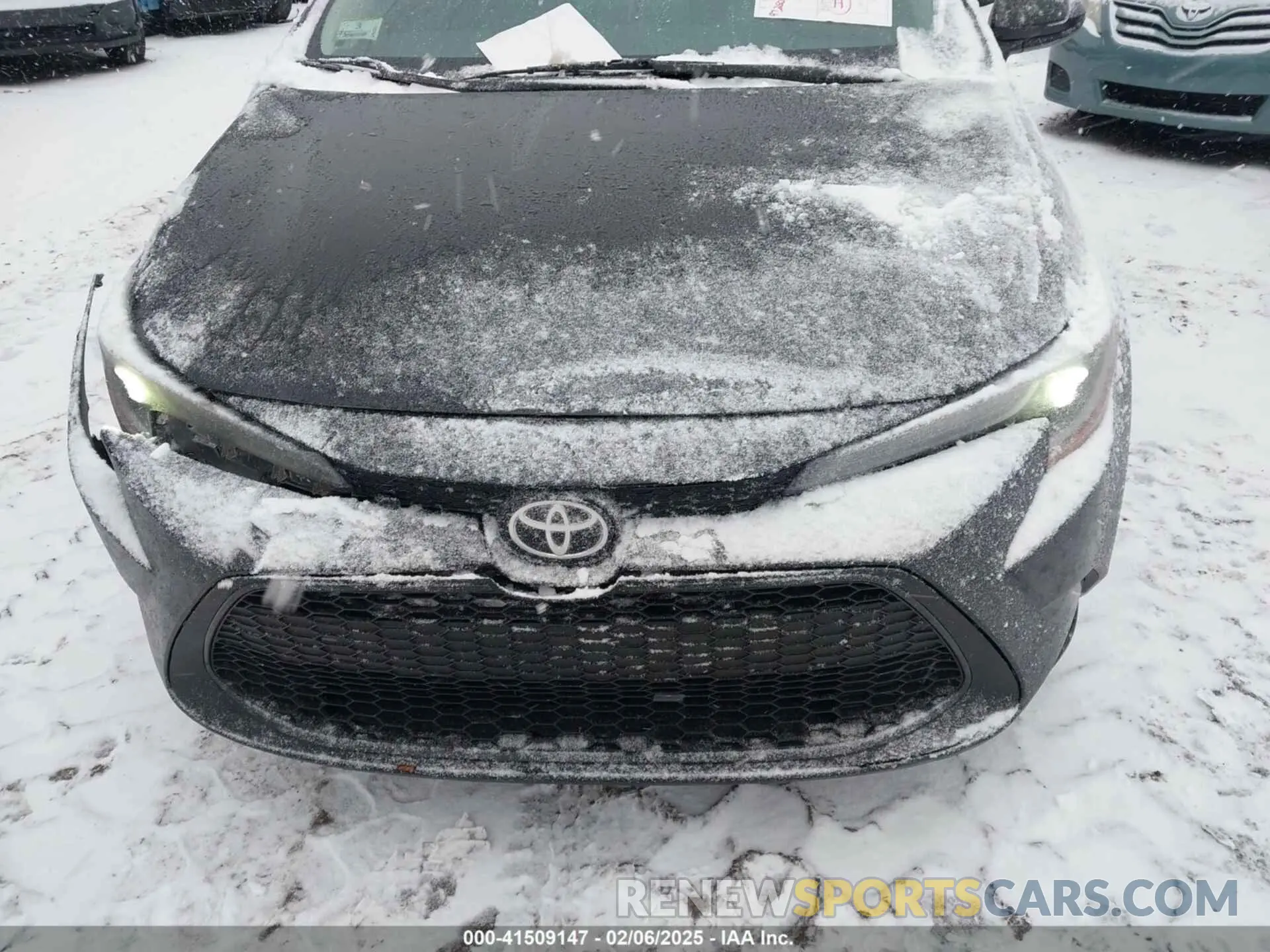 6 fotografías del automóvil dañado 5YFEPMAE5MP189551 TOYOTA COROLLA 2021