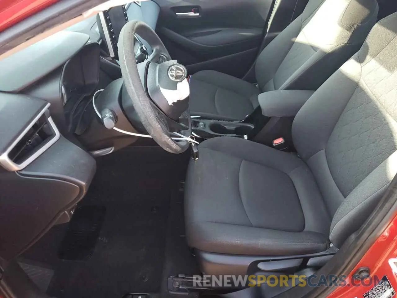 7 fotografías del automóvil dañado 5YFEPMAE5MP189842 TOYOTA COROLLA 2021
