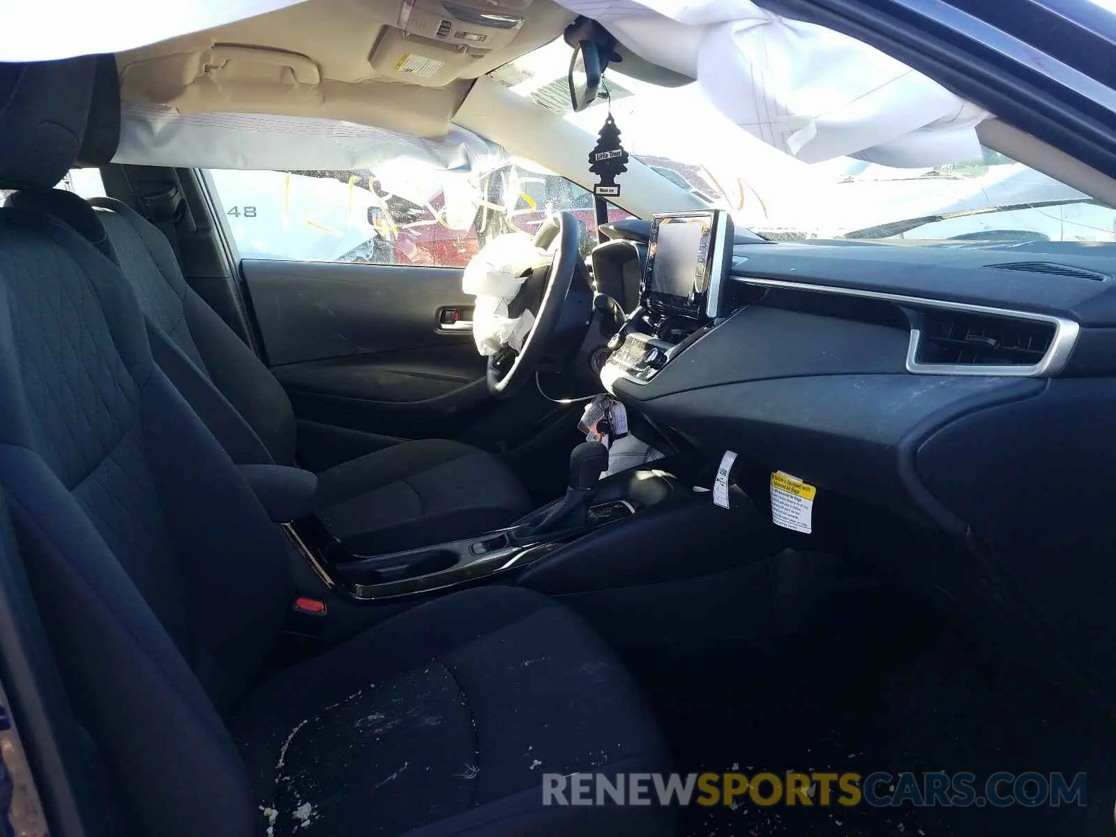 5 fotografías del automóvil dañado 5YFEPMAE5MP192790 TOYOTA COROLLA 2021