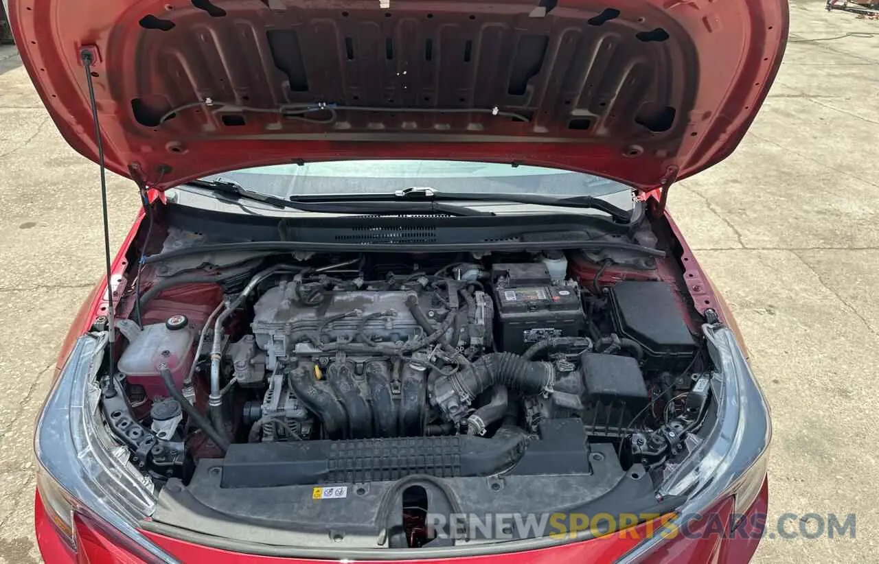 7 fotografías del automóvil dañado 5YFEPMAE5MP194264 TOYOTA COROLLA 2021