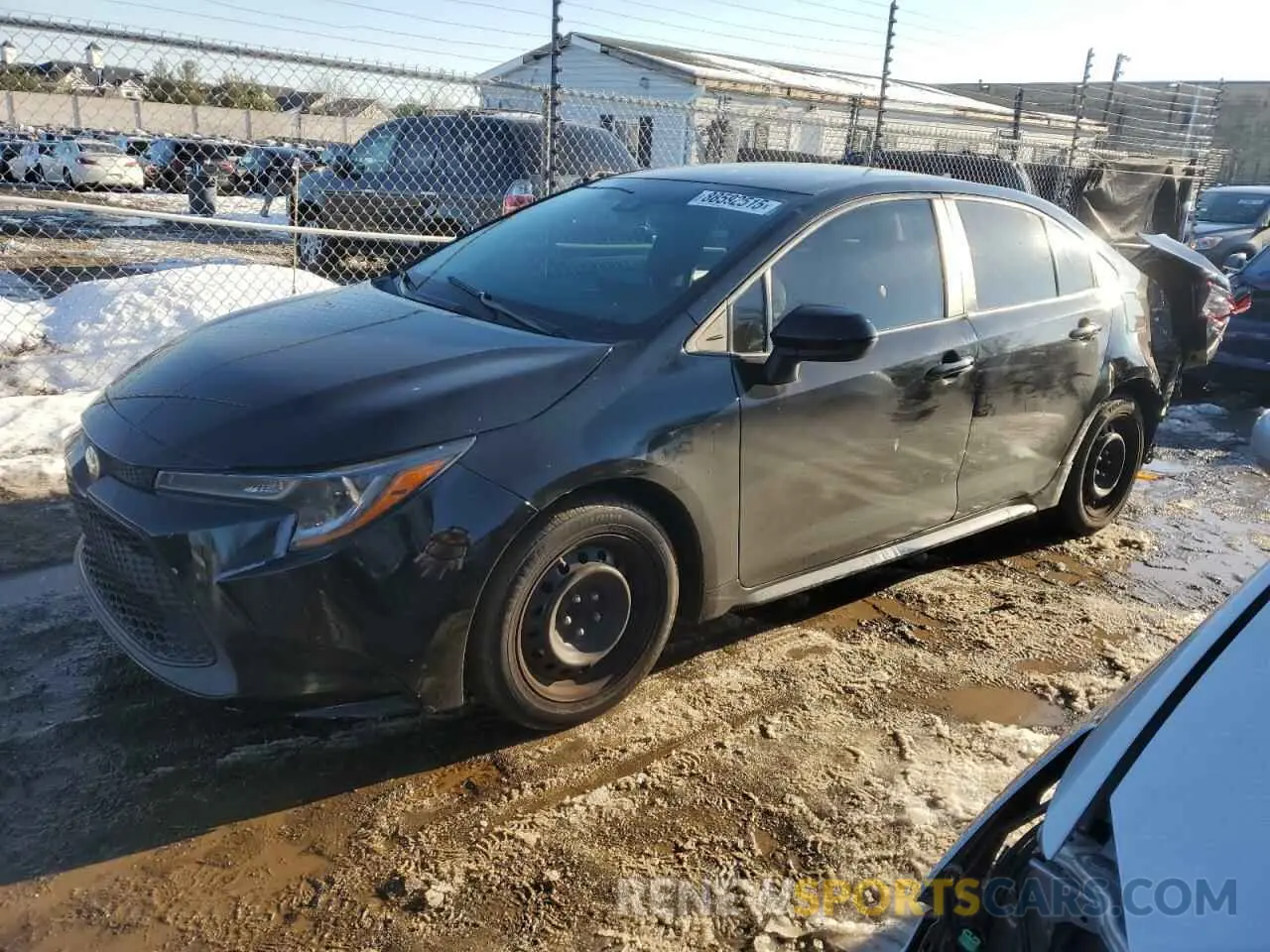 1 fotografías del automóvil dañado 5YFEPMAE5MP197973 TOYOTA COROLLA 2021