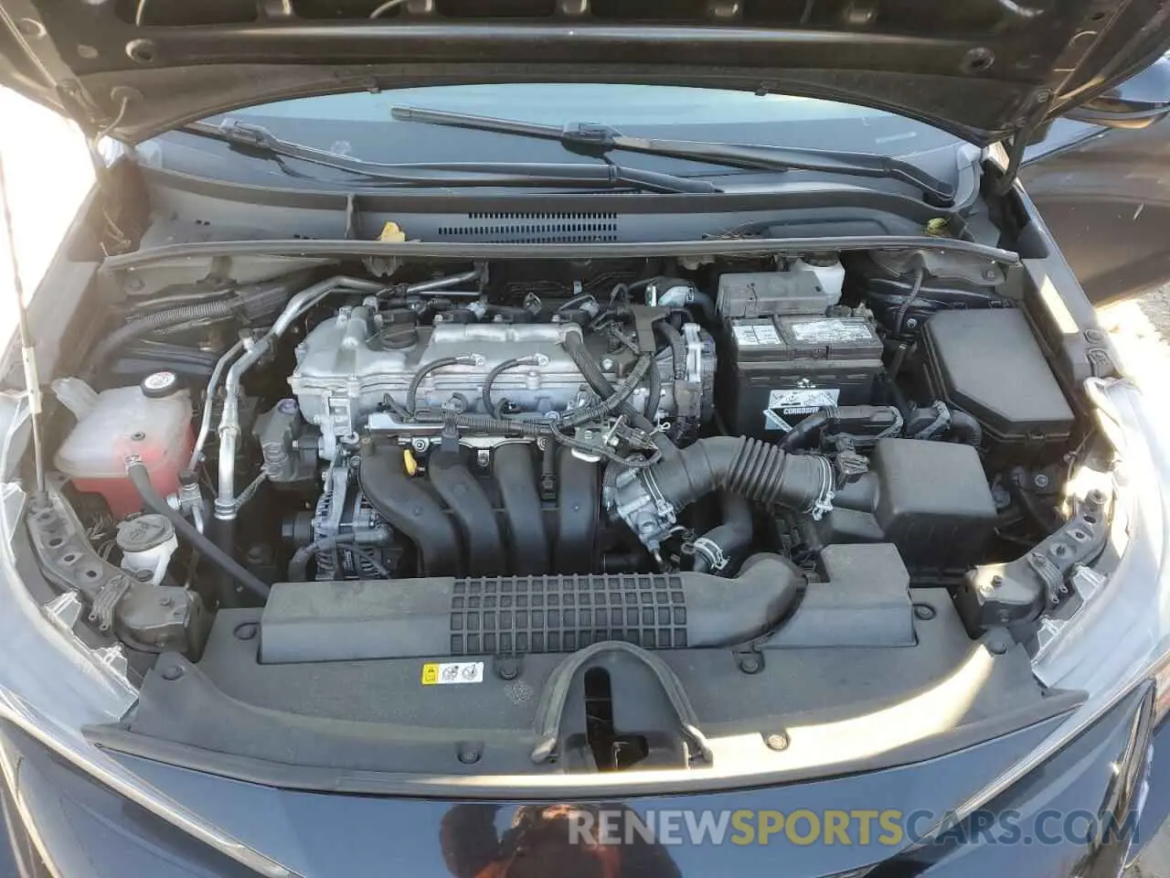 11 fotografías del automóvil dañado 5YFEPMAE5MP197973 TOYOTA COROLLA 2021