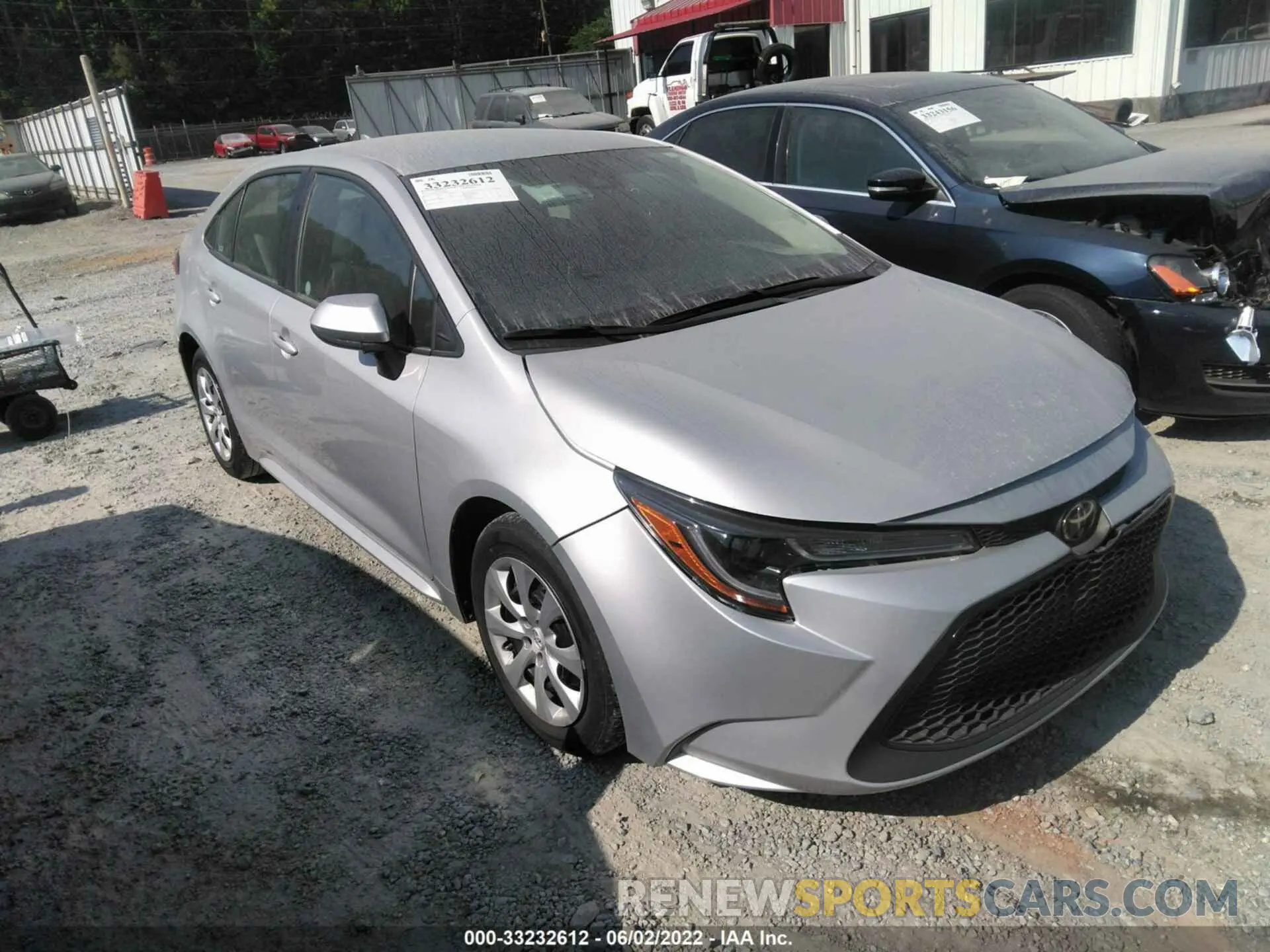 1 fotografías del automóvil dañado 5YFEPMAE5MP198623 TOYOTA COROLLA 2021