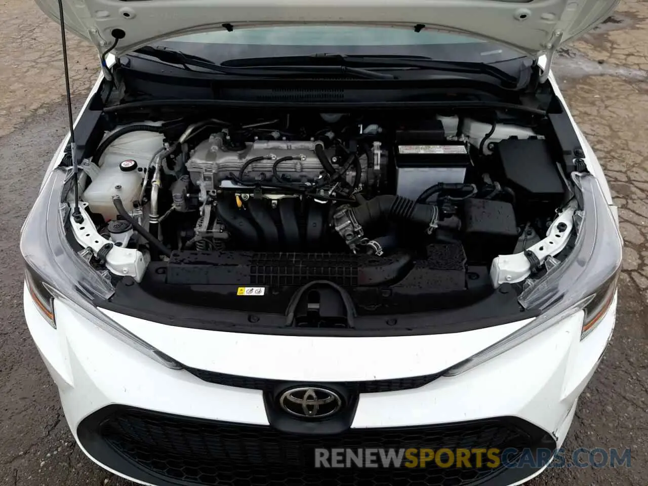 7 fotografías del automóvil dañado 5YFEPMAE5MP200161 TOYOTA COROLLA 2021