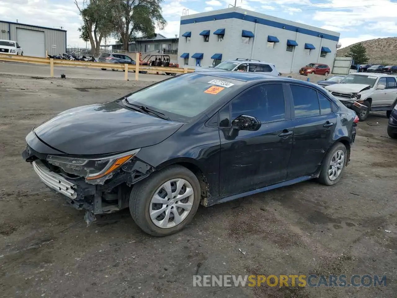 1 fotografías del automóvil dañado 5YFEPMAE5MP201424 TOYOTA COROLLA 2021