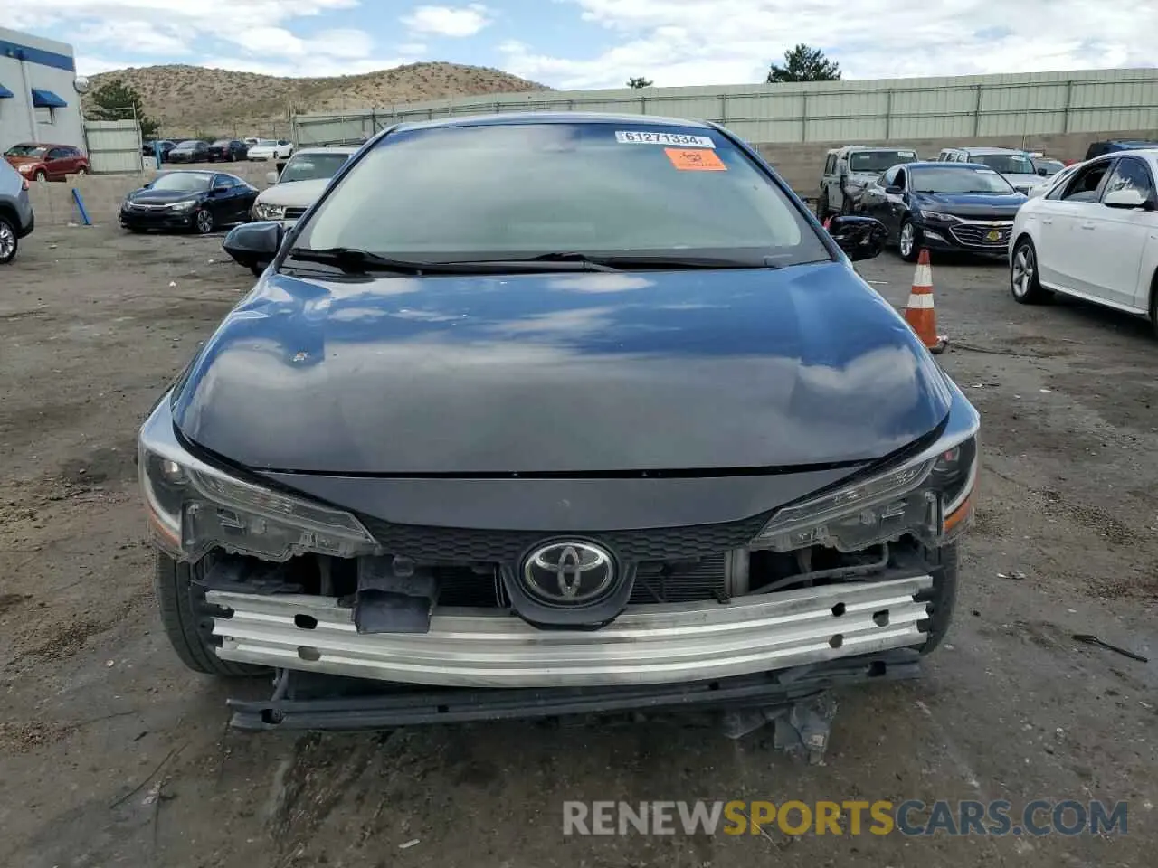 5 fotografías del automóvil dañado 5YFEPMAE5MP201424 TOYOTA COROLLA 2021