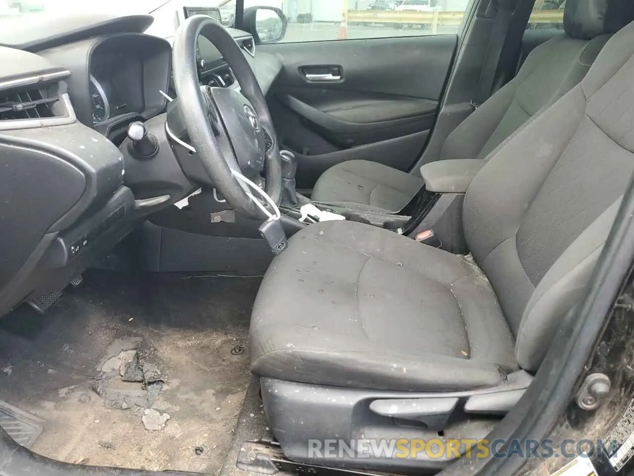 7 fotografías del automóvil dañado 5YFEPMAE5MP201424 TOYOTA COROLLA 2021