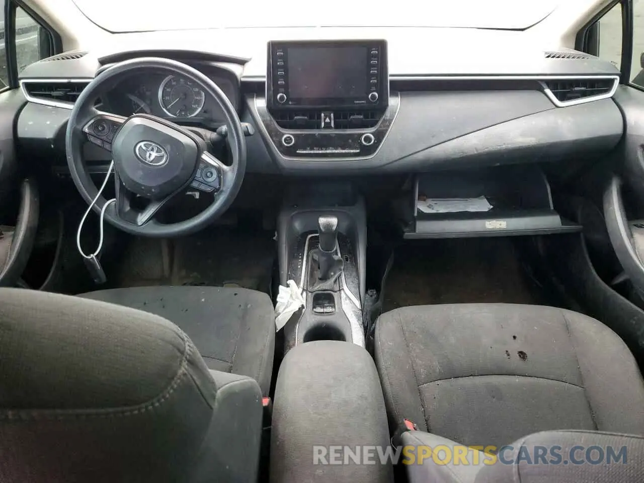 8 fotografías del automóvil dañado 5YFEPMAE5MP201424 TOYOTA COROLLA 2021