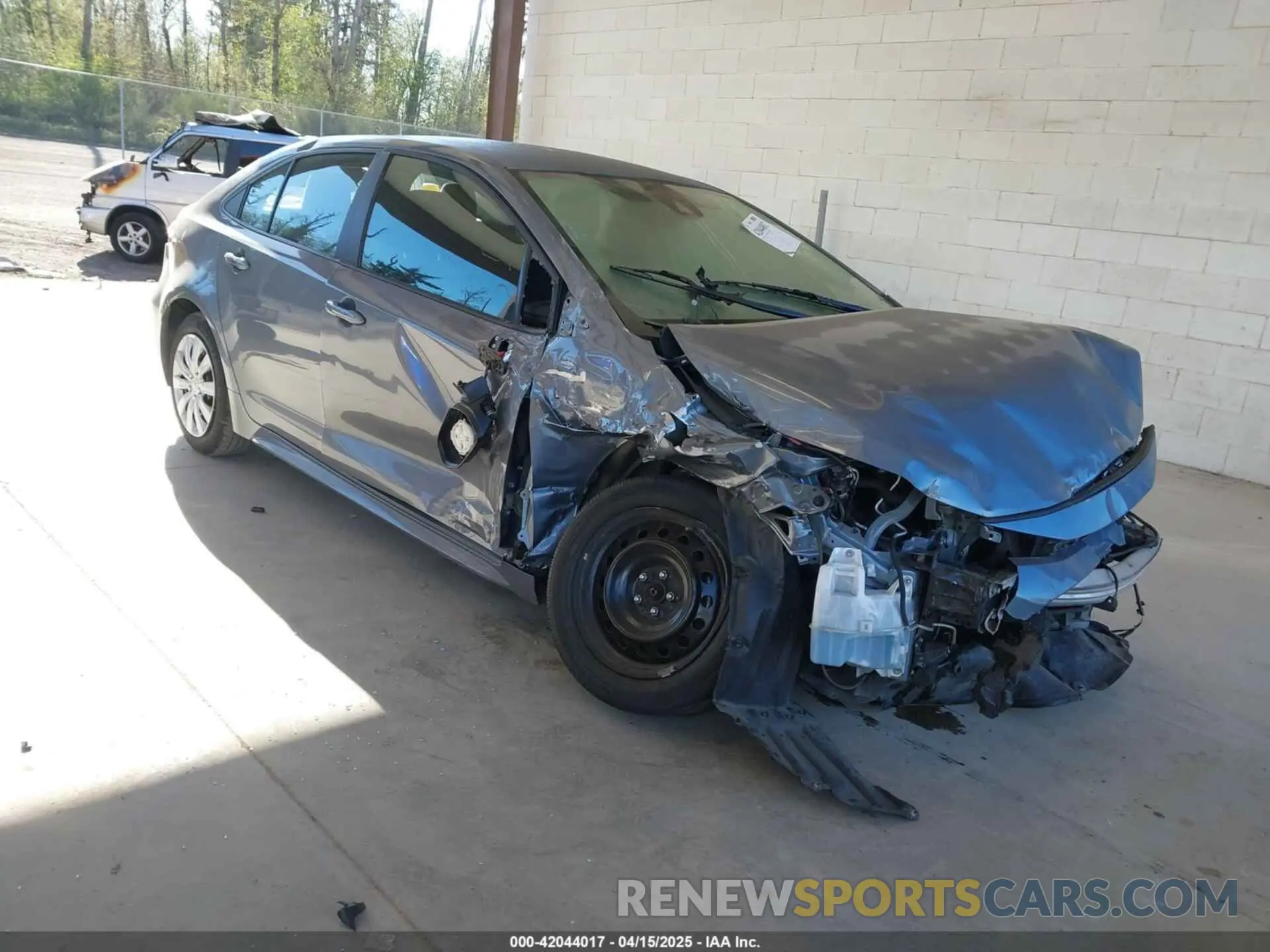 1 fotografías del automóvil dañado 5YFEPMAE5MP204274 TOYOTA COROLLA 2021