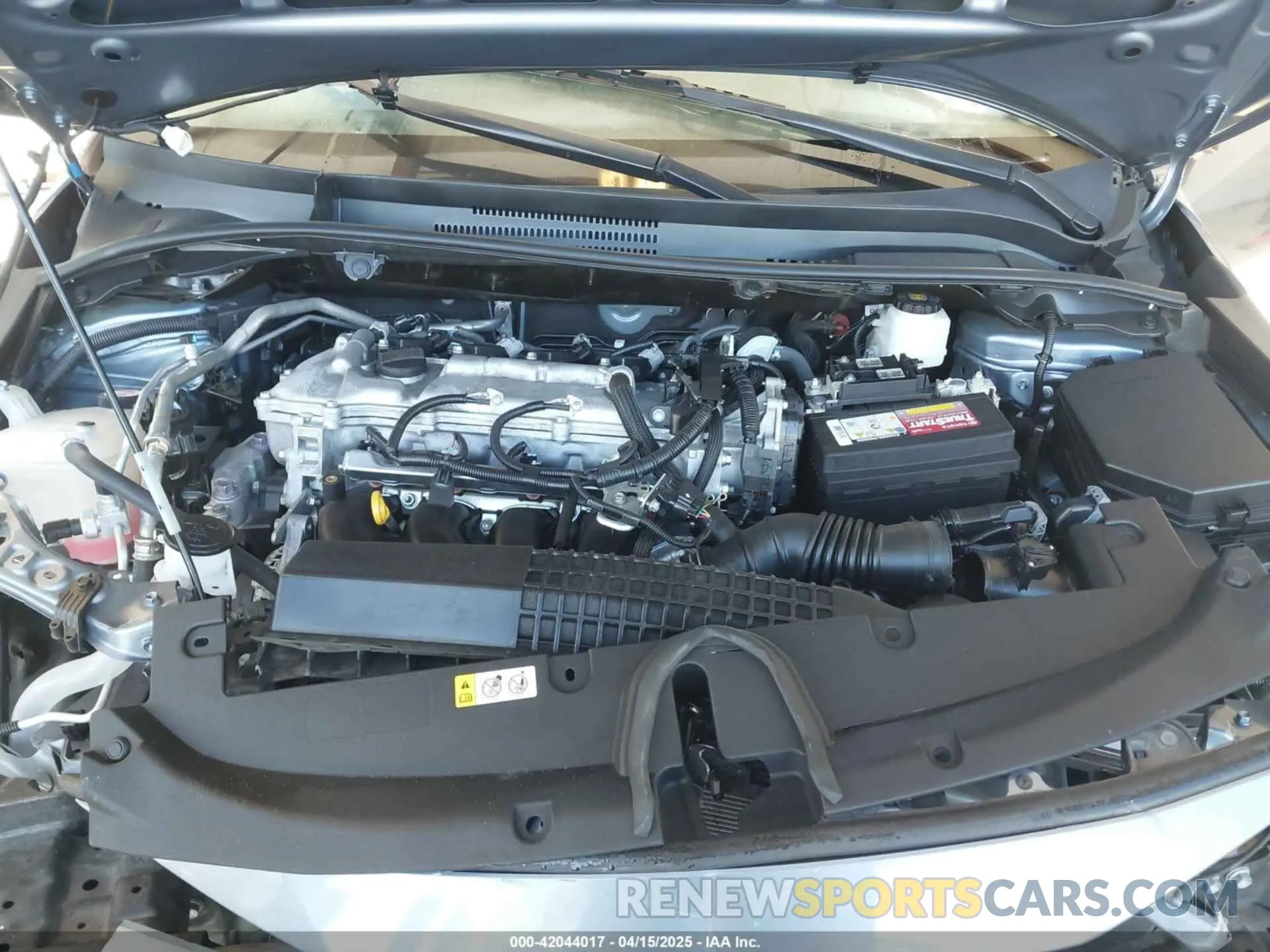 10 fotografías del automóvil dañado 5YFEPMAE5MP204274 TOYOTA COROLLA 2021