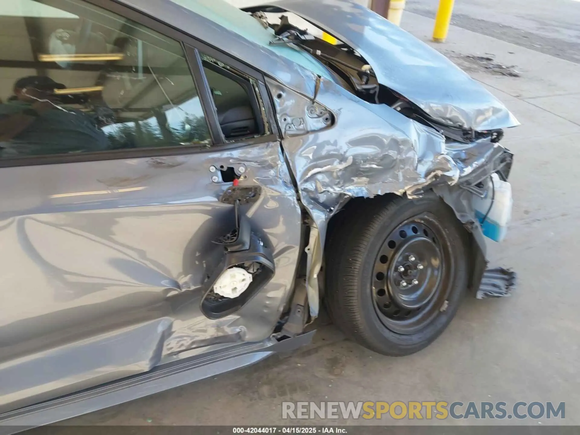 6 fotografías del automóvil dañado 5YFEPMAE5MP204274 TOYOTA COROLLA 2021