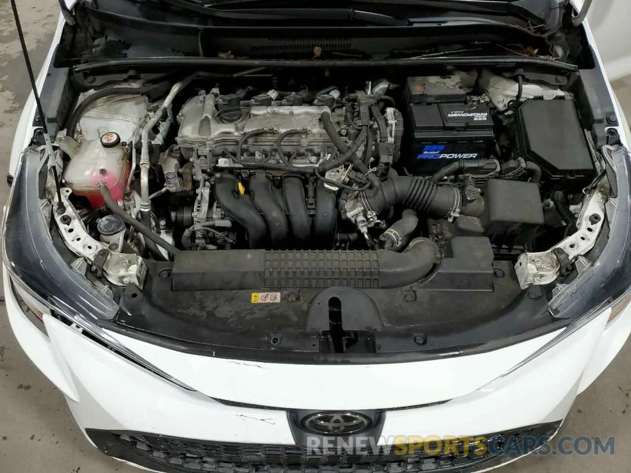 11 fotografías del automóvil dañado 5YFEPMAE5MP208843 TOYOTA COROLLA 2021