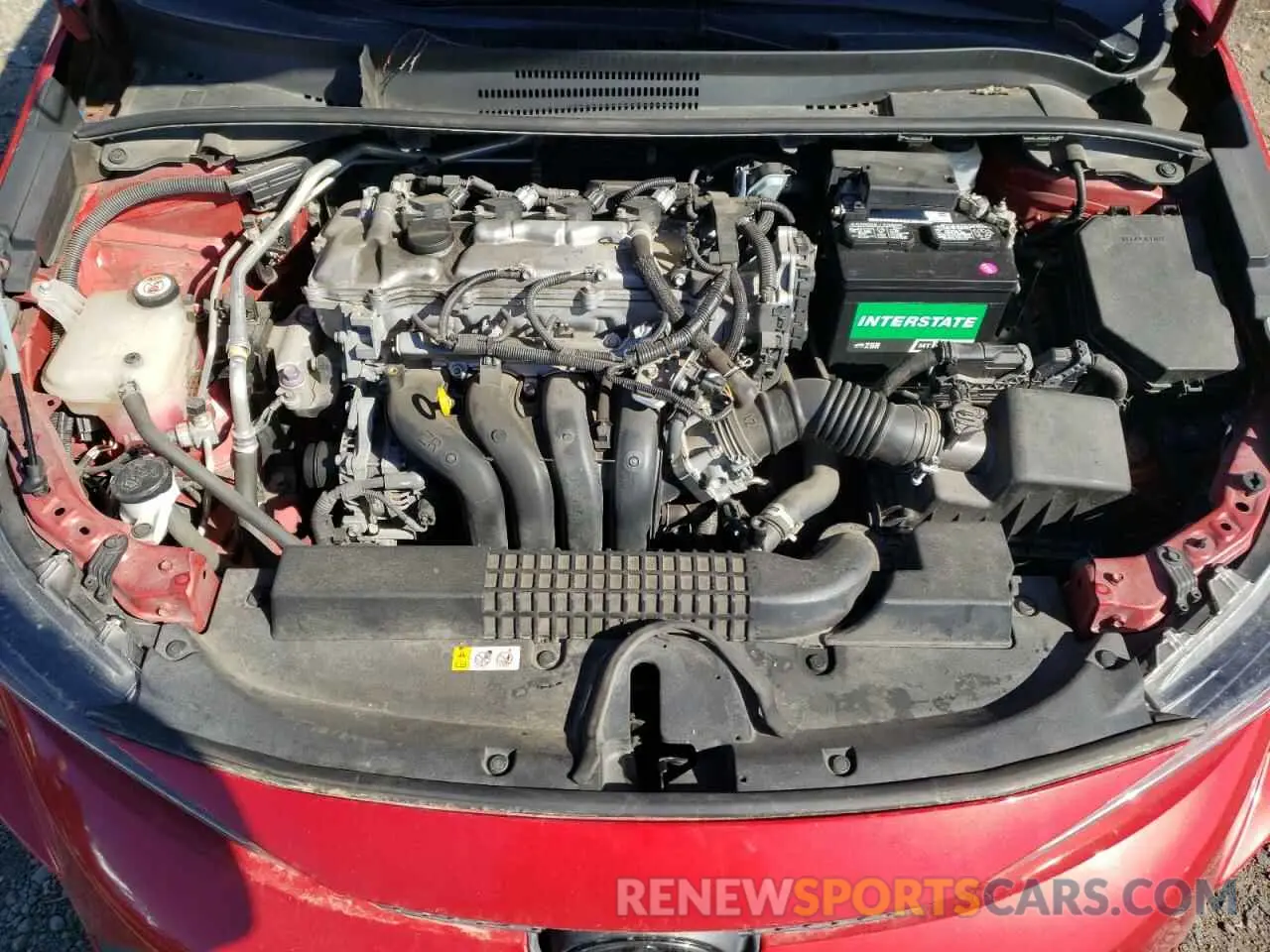 11 fotografías del automóvil dañado 5YFEPMAE5MP211452 TOYOTA COROLLA 2021