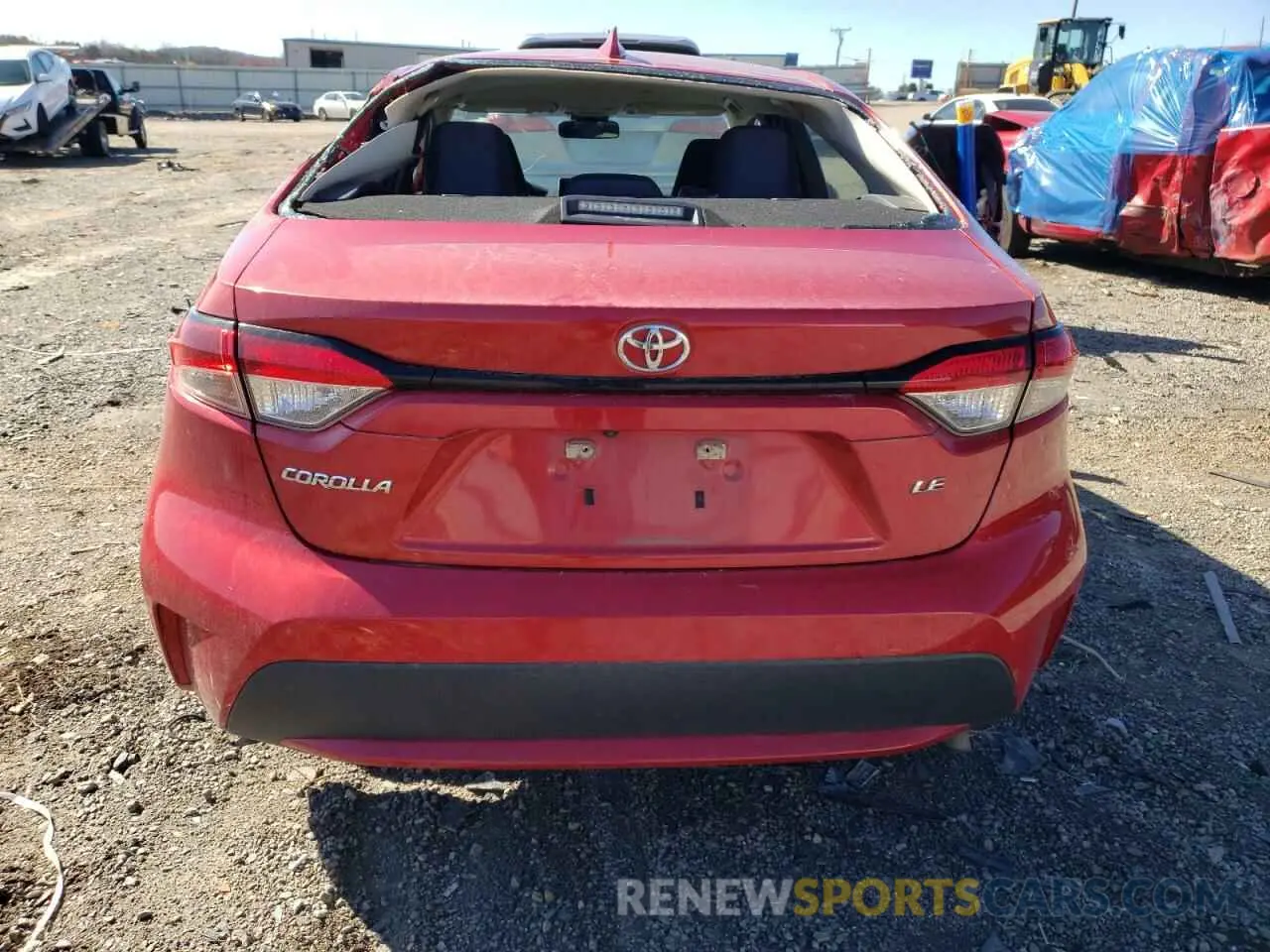 6 fotografías del automóvil dañado 5YFEPMAE5MP211452 TOYOTA COROLLA 2021