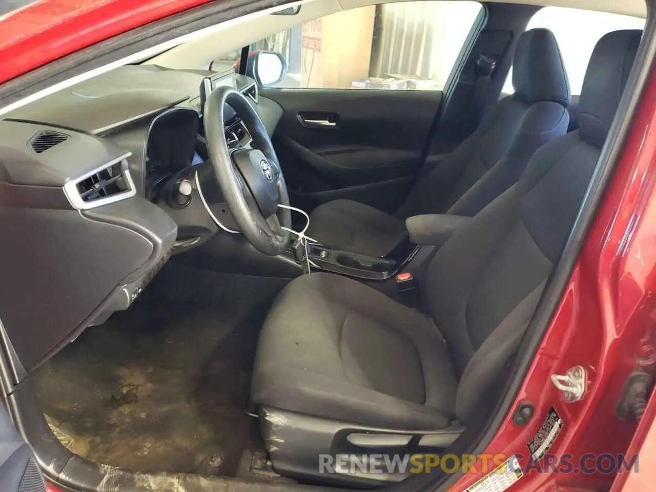 7 fotografías del automóvil dañado 5YFEPMAE5MP211452 TOYOTA COROLLA 2021
