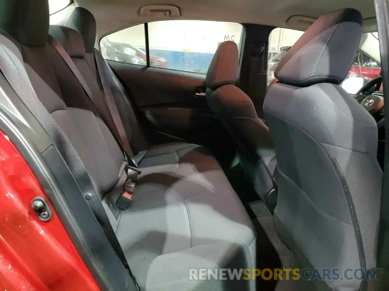 10 fotografías del automóvil dañado 5YFEPMAE5MP212519 TOYOTA COROLLA 2021