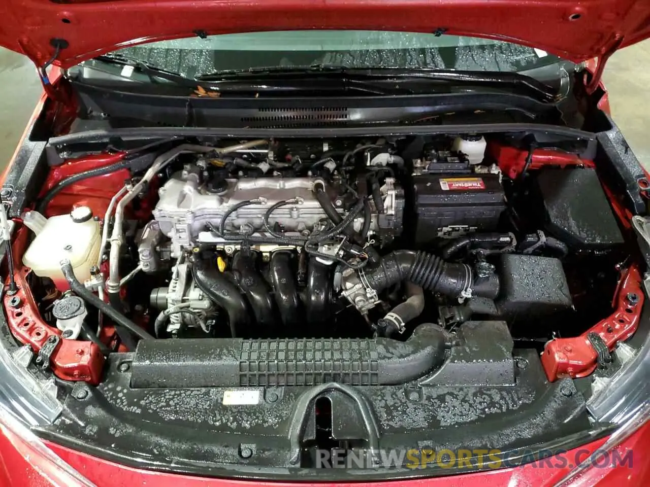 11 fotografías del automóvil dañado 5YFEPMAE5MP212519 TOYOTA COROLLA 2021