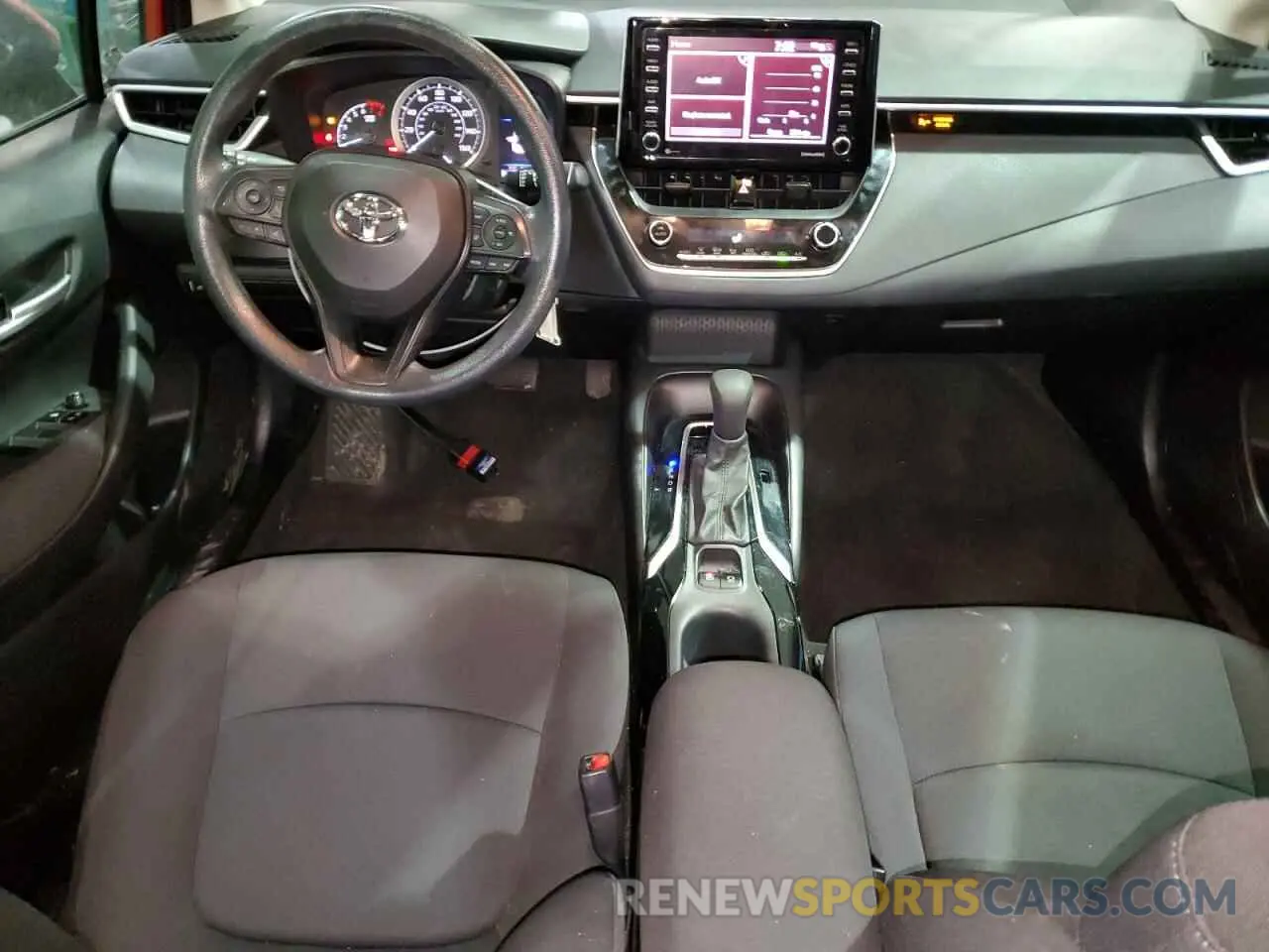 8 fotografías del automóvil dañado 5YFEPMAE5MP212519 TOYOTA COROLLA 2021