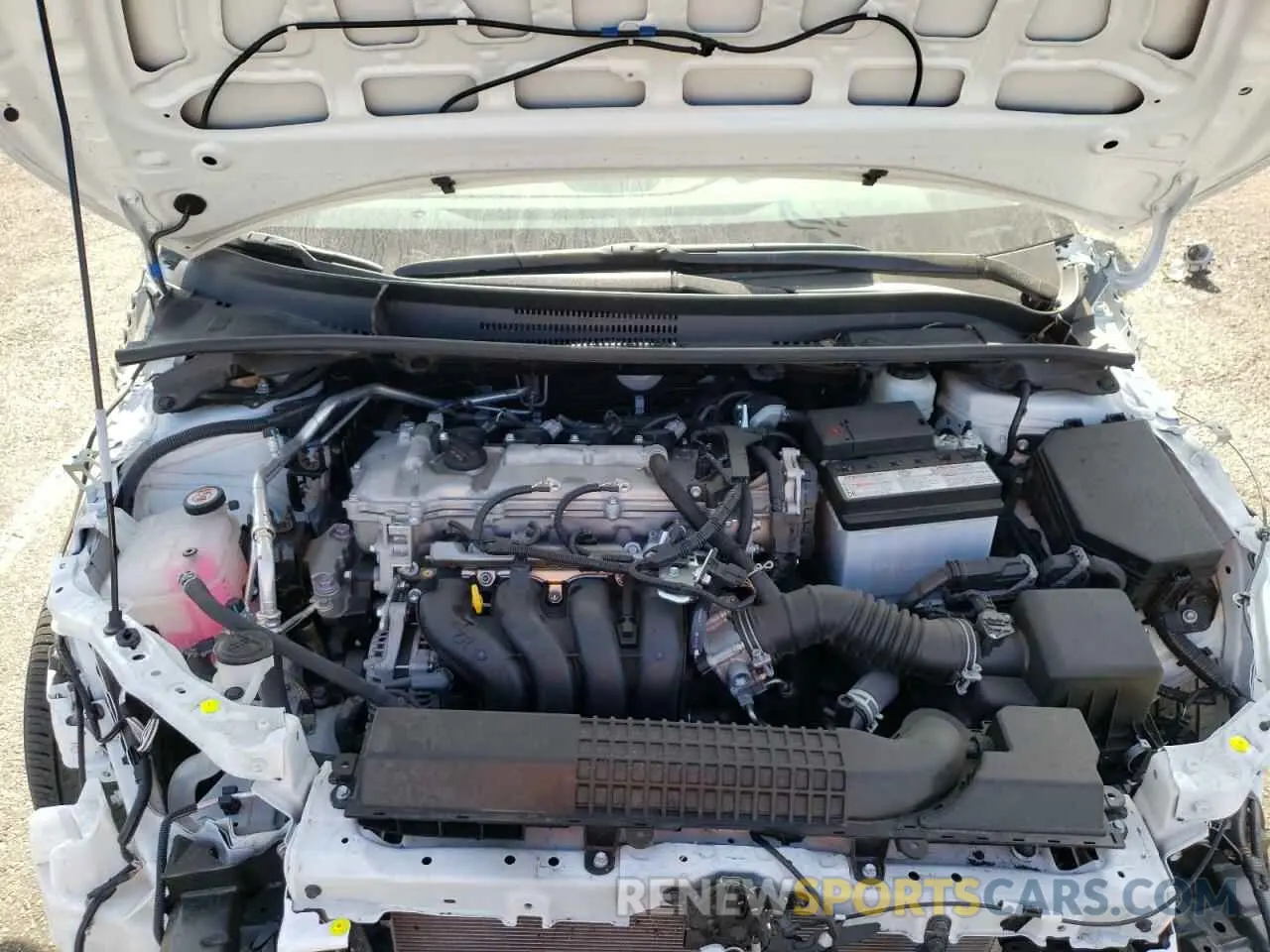 7 fotografías del automóvil dañado 5YFEPMAE5MP213329 TOYOTA COROLLA 2021