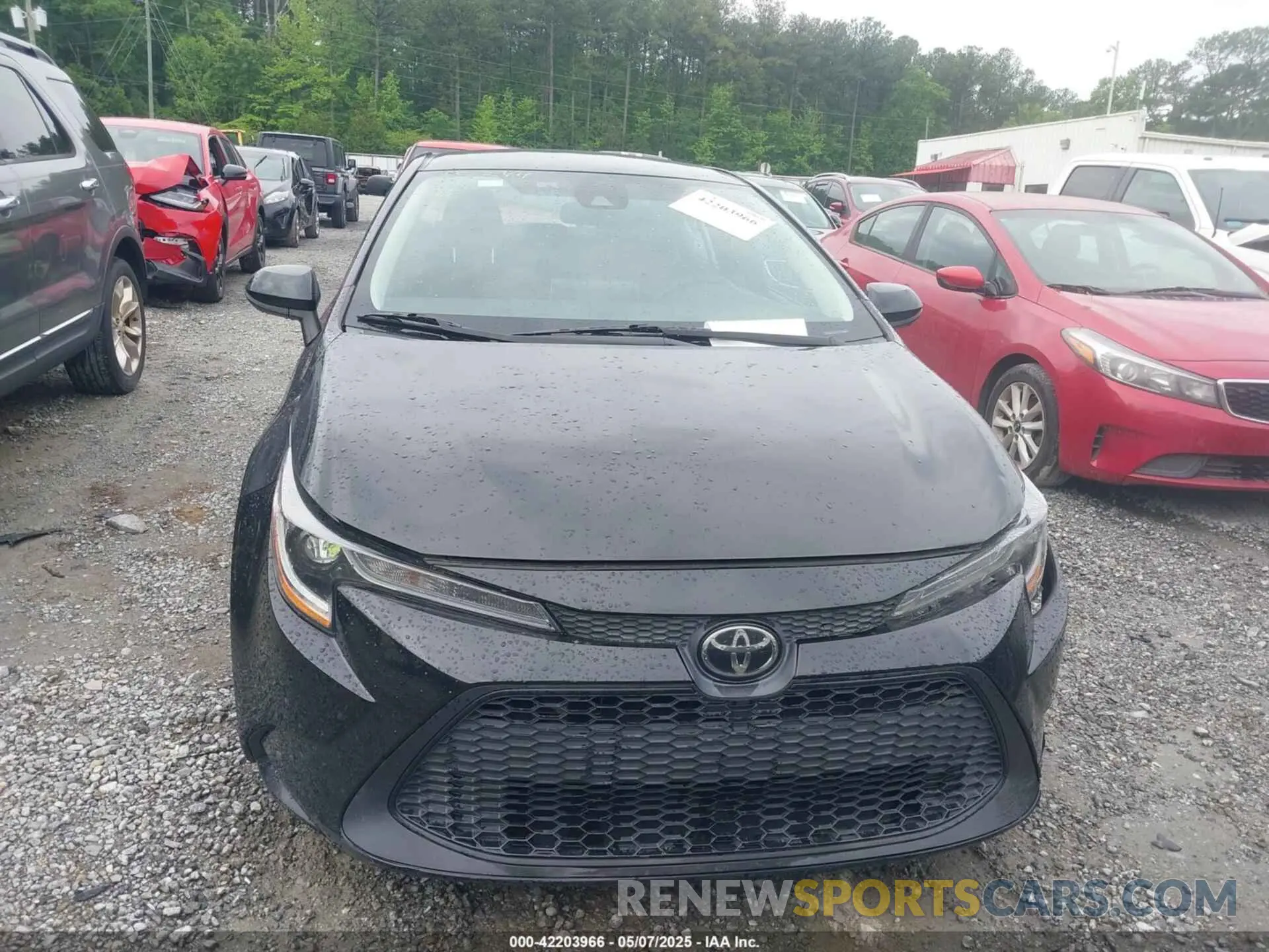 12 fotografías del automóvil dañado 5YFEPMAE5MP219003 TOYOTA COROLLA 2021