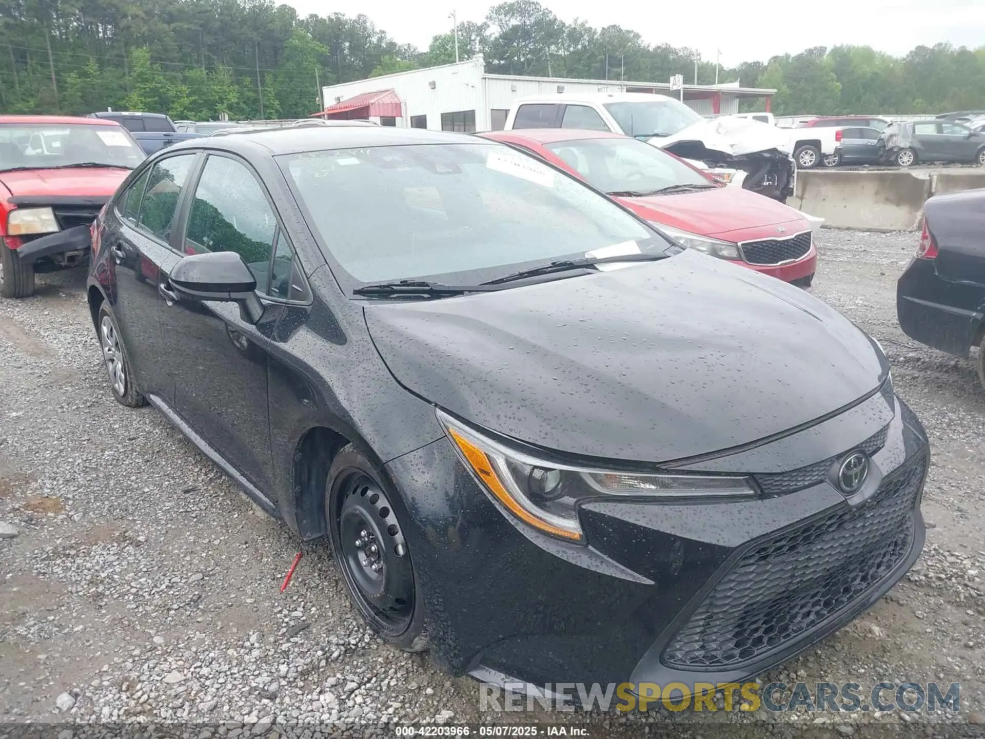 13 fotografías del automóvil dañado 5YFEPMAE5MP219003 TOYOTA COROLLA 2021