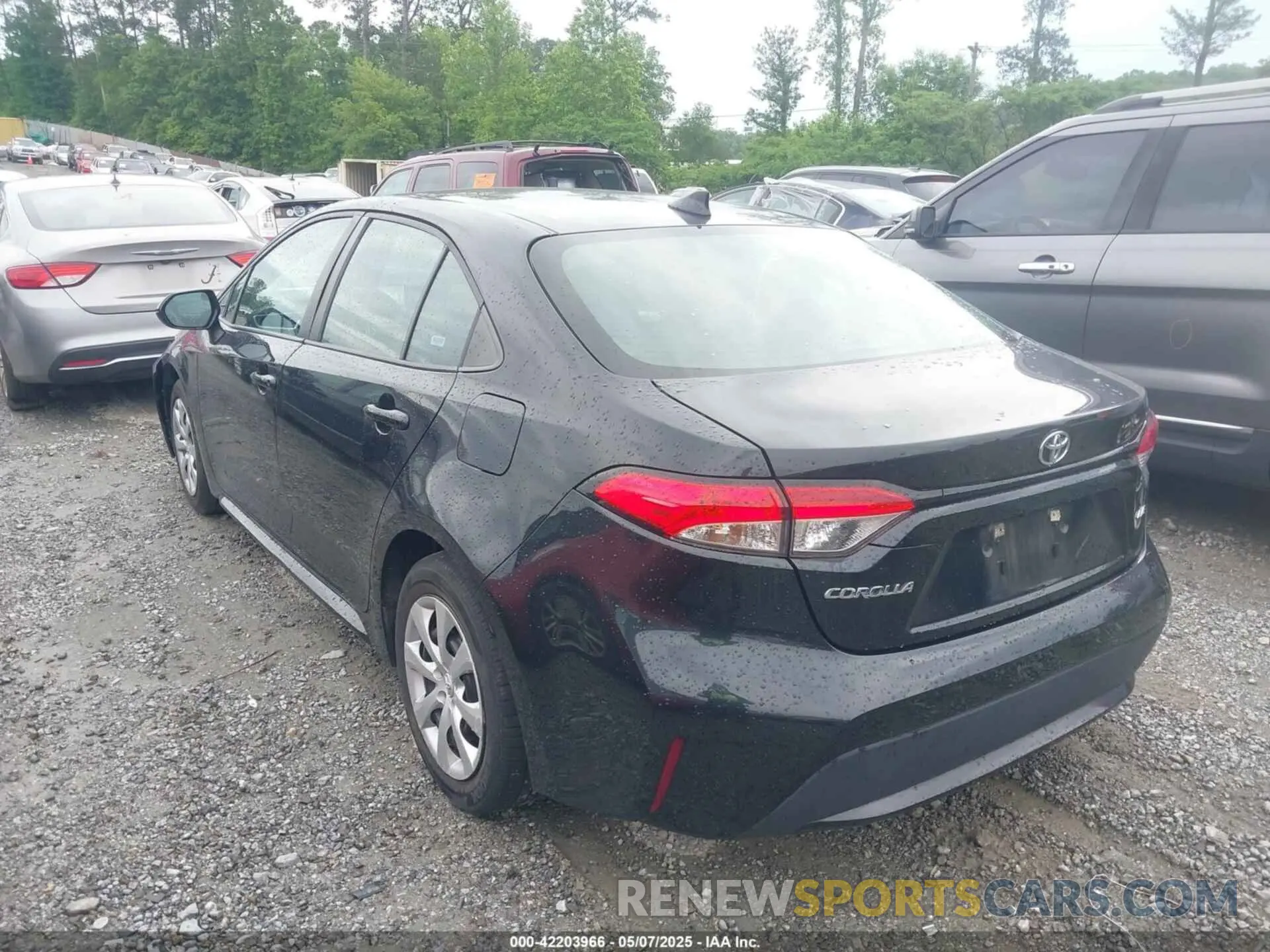 14 fotografías del automóvil dañado 5YFEPMAE5MP219003 TOYOTA COROLLA 2021