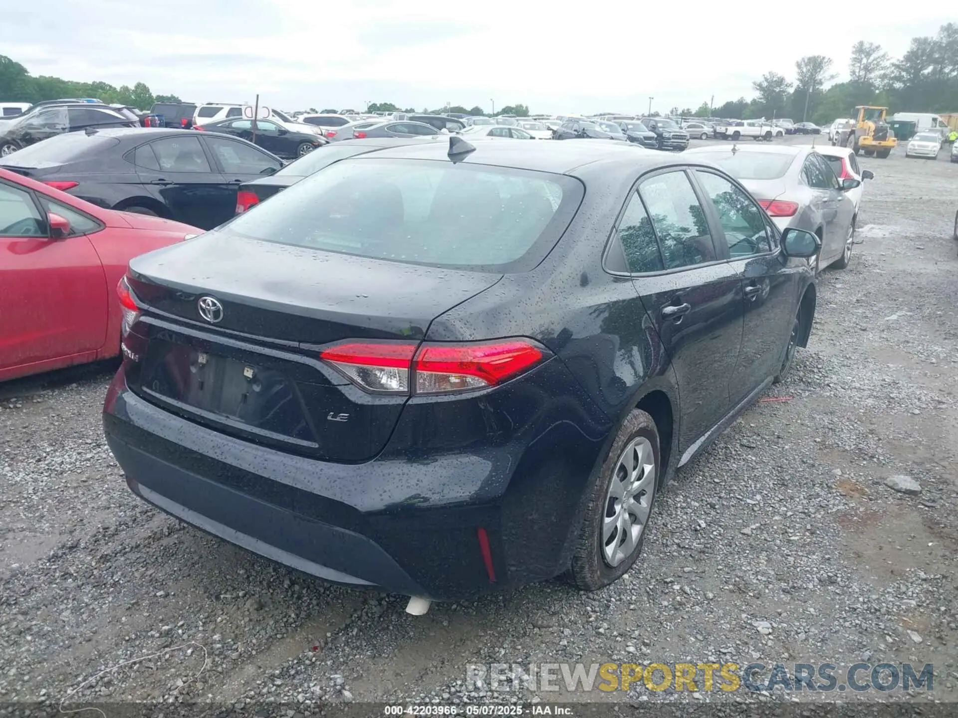 4 fotografías del automóvil dañado 5YFEPMAE5MP219003 TOYOTA COROLLA 2021