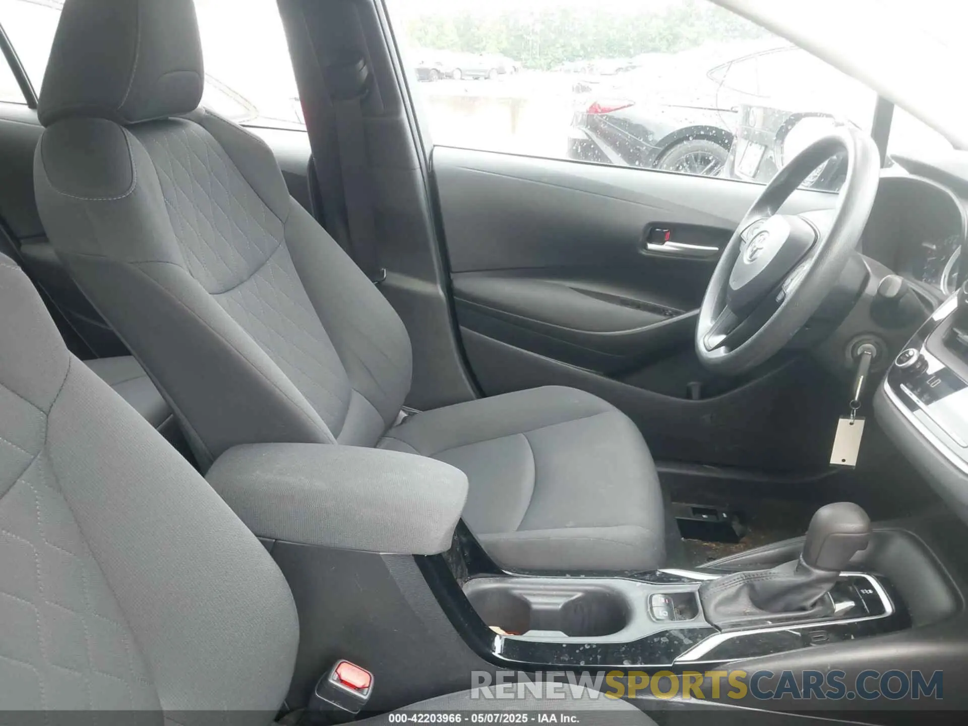 5 fotografías del automóvil dañado 5YFEPMAE5MP219003 TOYOTA COROLLA 2021