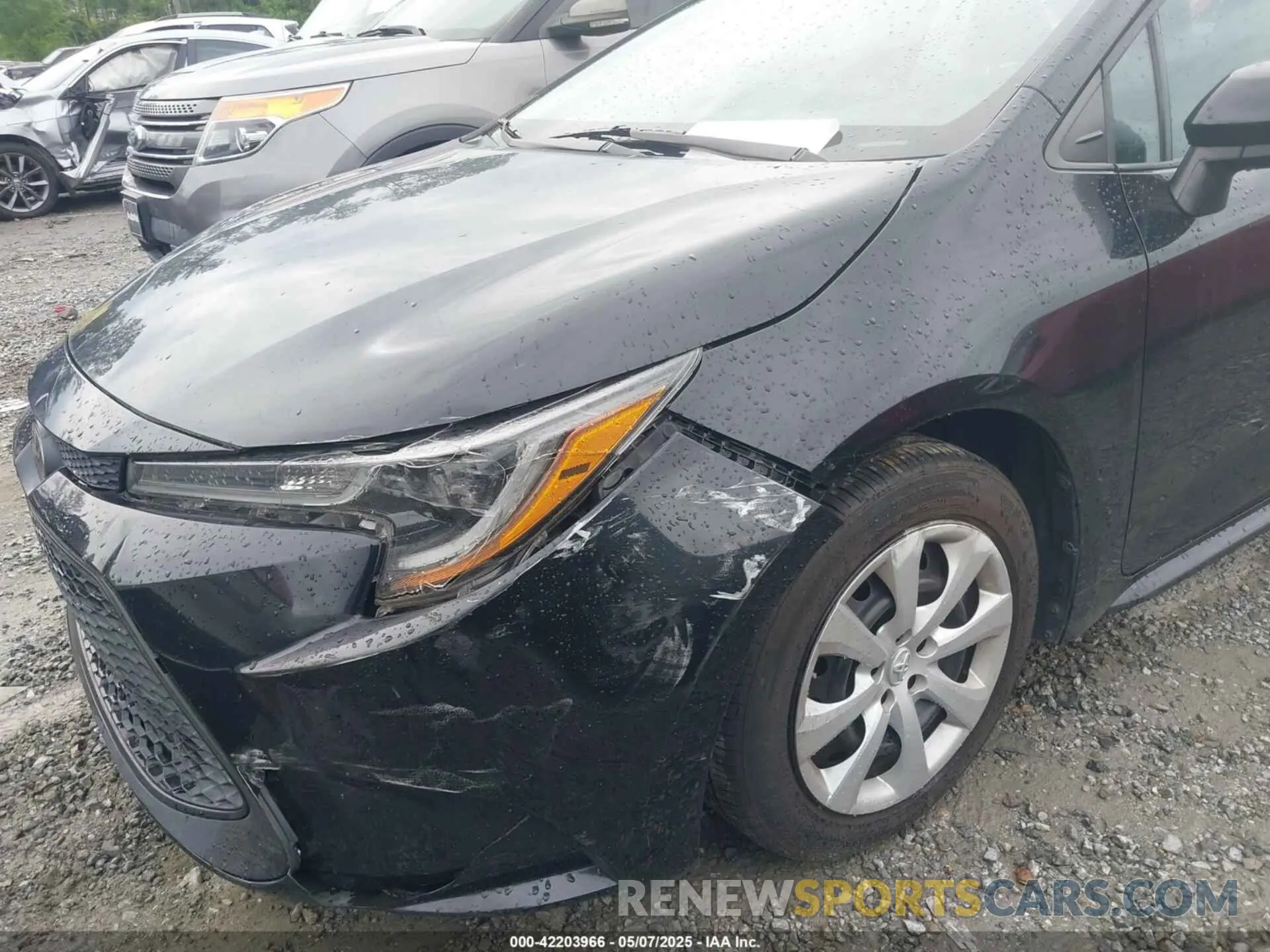 6 fotografías del automóvil dañado 5YFEPMAE5MP219003 TOYOTA COROLLA 2021