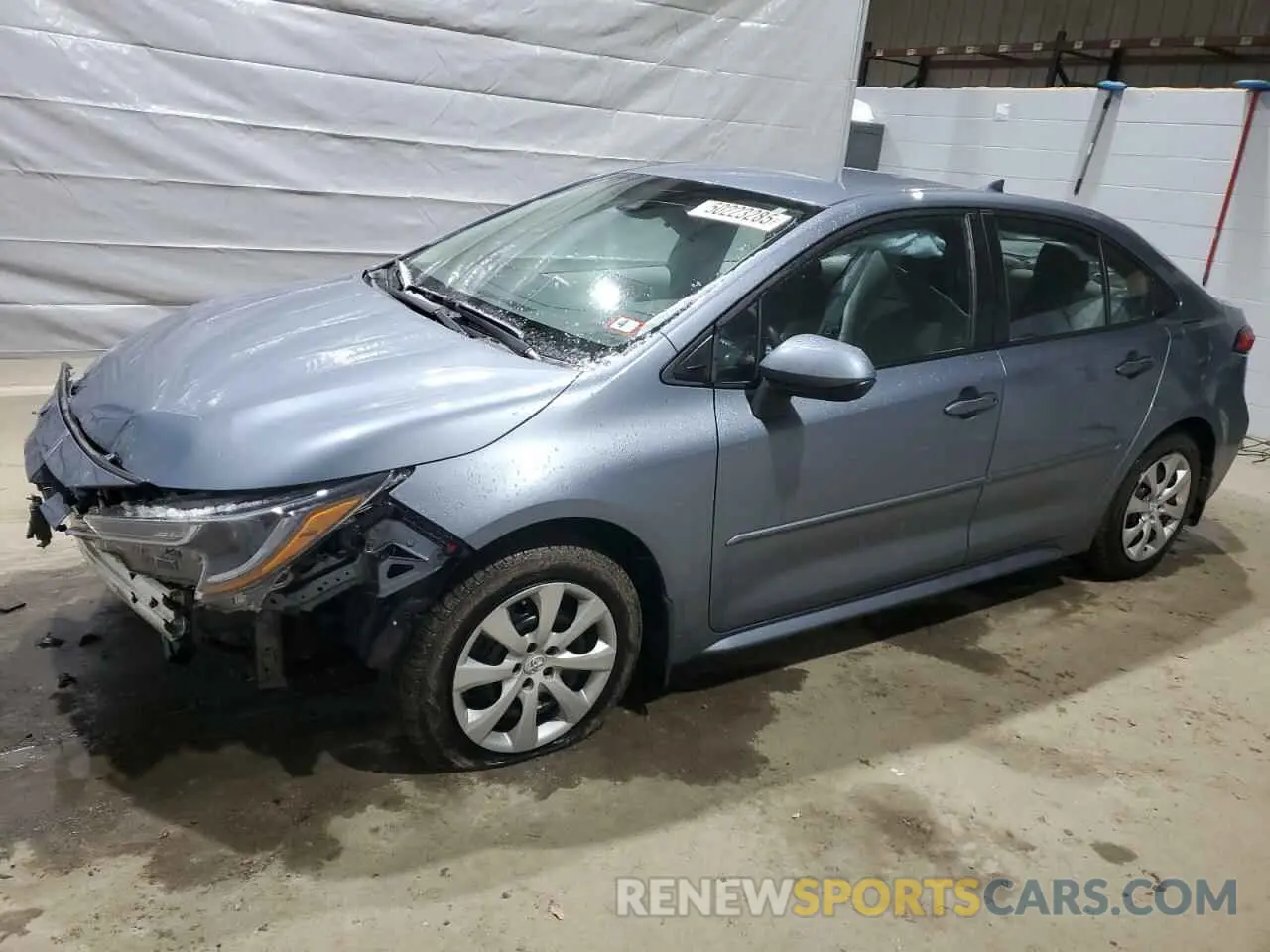 1 fotografías del automóvil dañado 5YFEPMAE5MP228350 TOYOTA COROLLA 2021